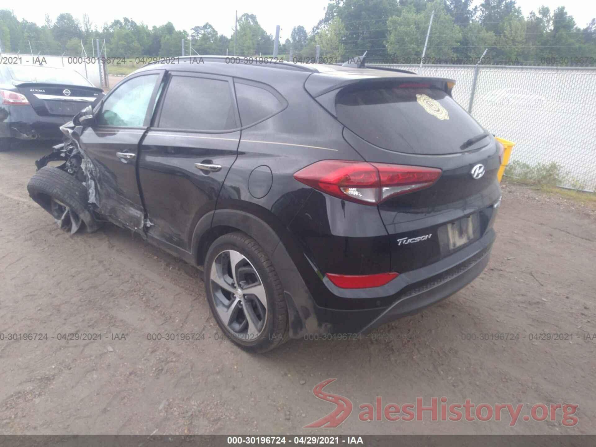 KM8J3CA28GU107017 2016 HYUNDAI TUCSON