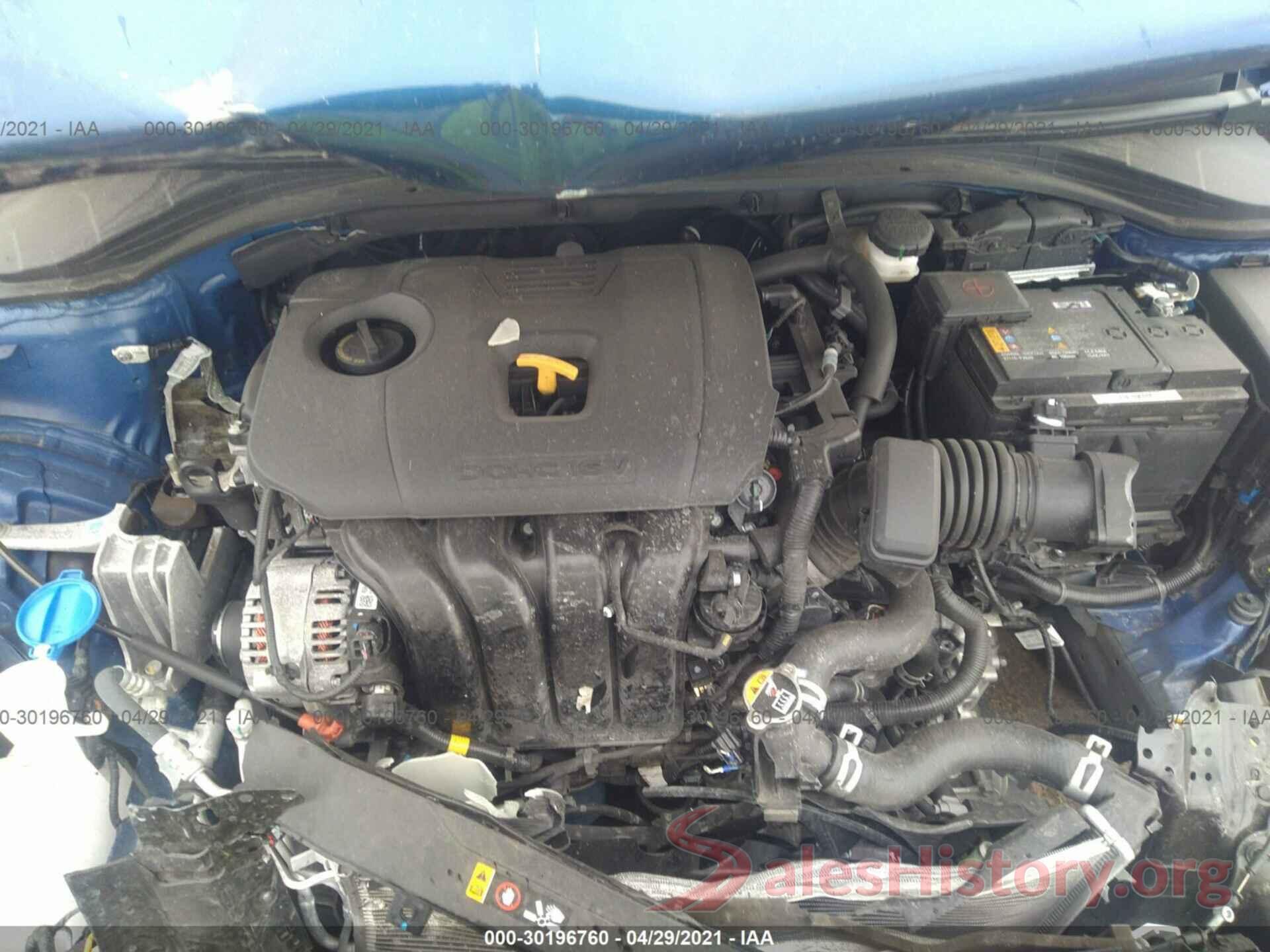 5NPD74LF1LH596313 2020 HYUNDAI ELANTRA