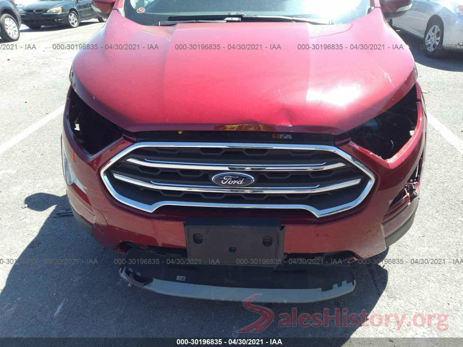 MAJ6S3KL0LC321669 2020 FORD ECOSPORT