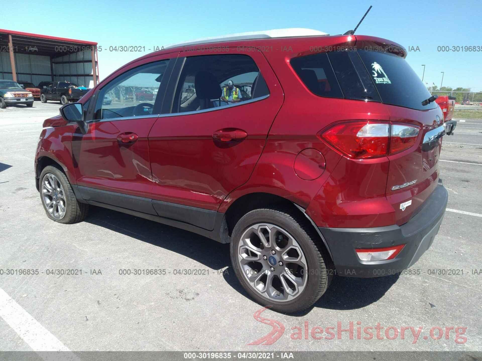 MAJ6S3KL0LC321669 2020 FORD ECOSPORT