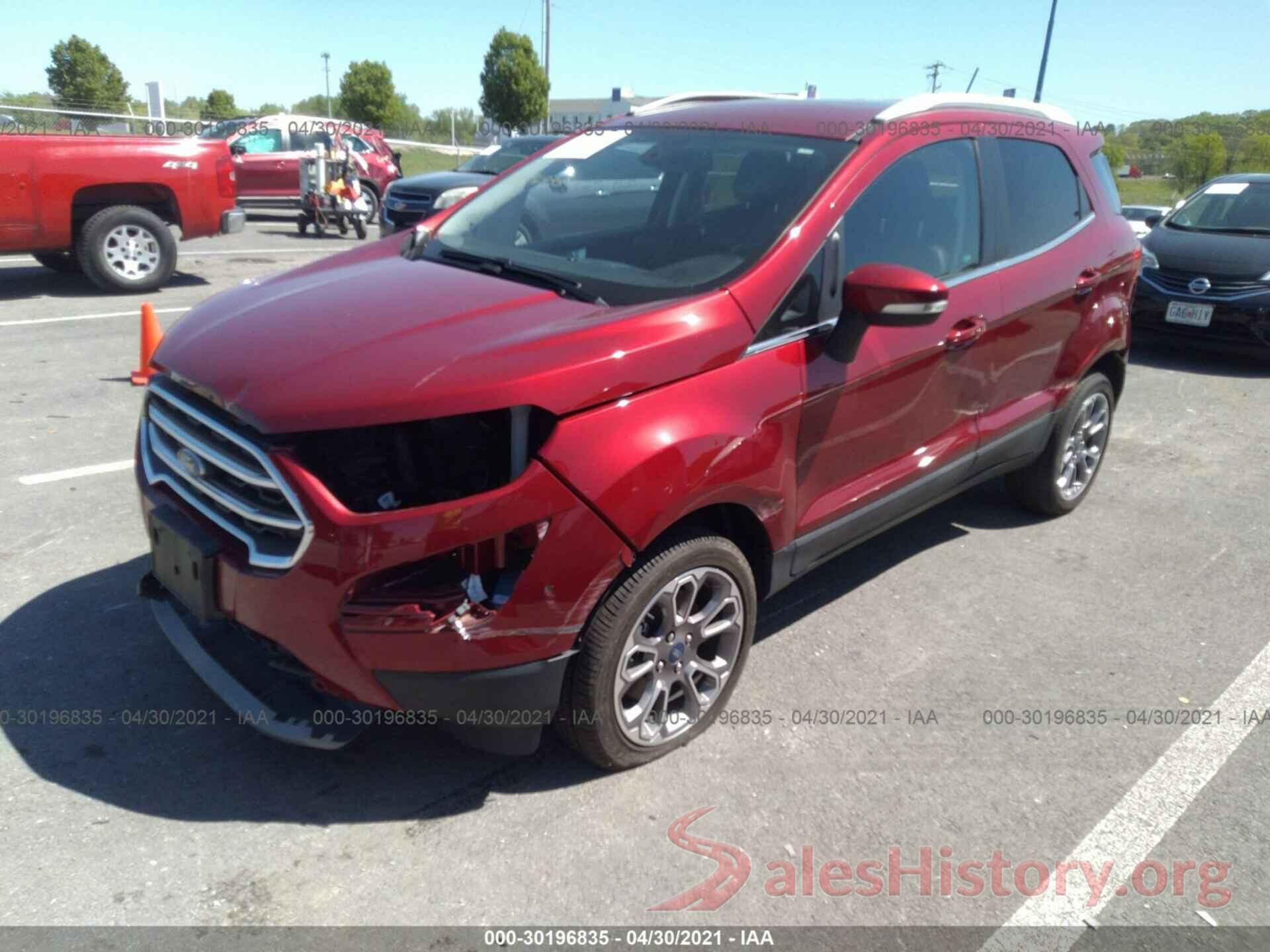 MAJ6S3KL0LC321669 2020 FORD ECOSPORT