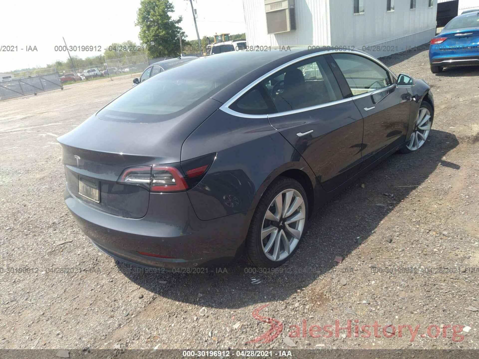 5YJ3E1EA6KF417164 2019 TESLA MODEL 3