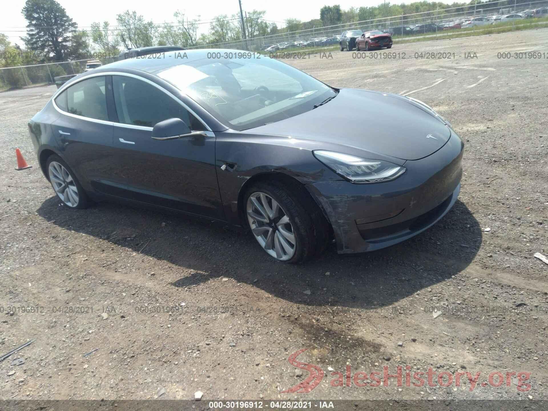 5YJ3E1EA6KF417164 2019 TESLA MODEL 3