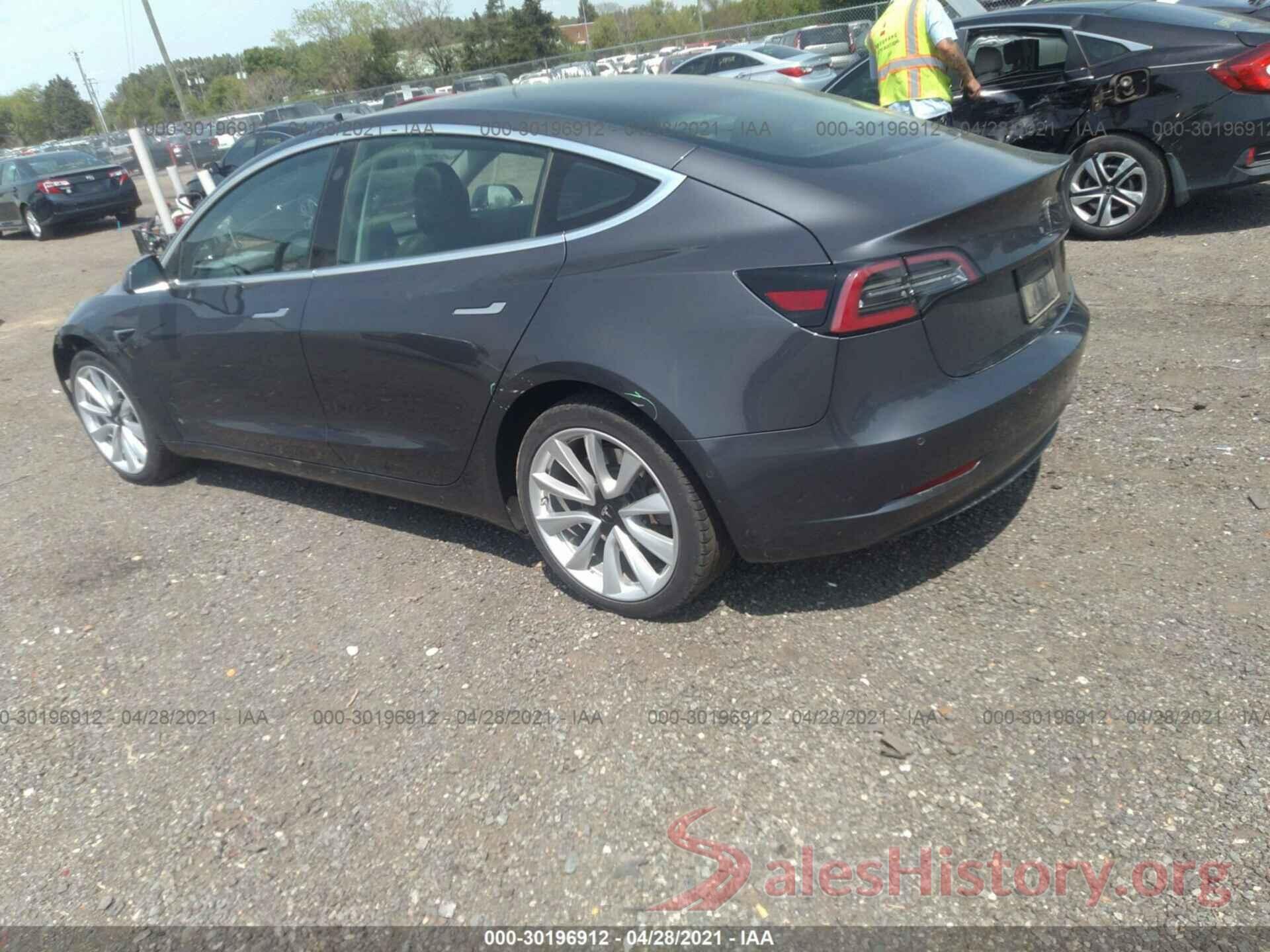 5YJ3E1EA6KF417164 2019 TESLA MODEL 3