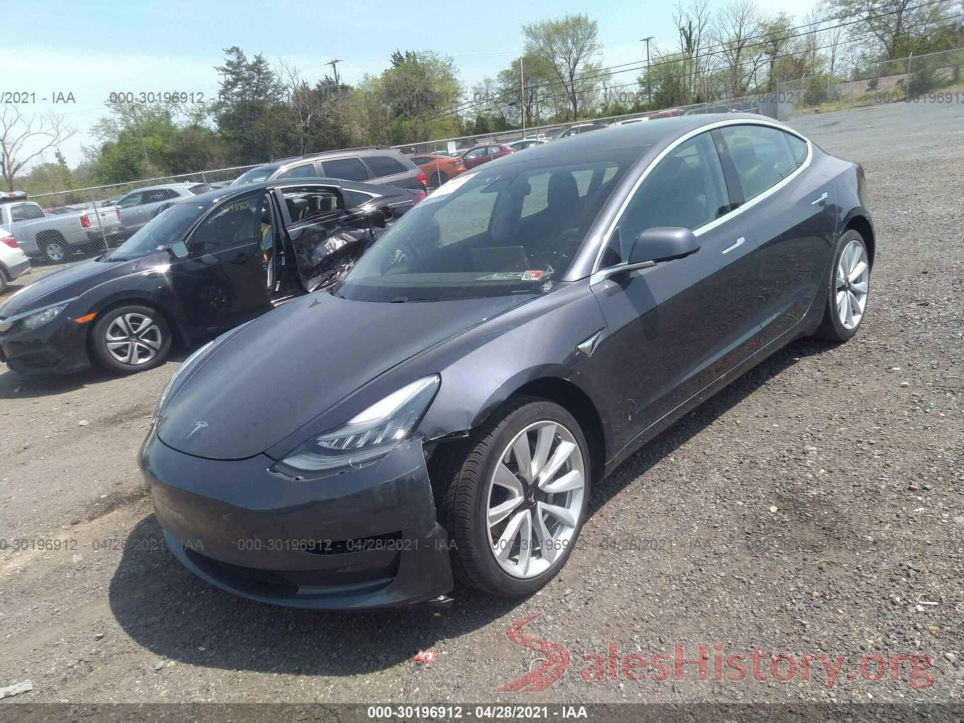 5YJ3E1EA6KF417164 2019 TESLA MODEL 3