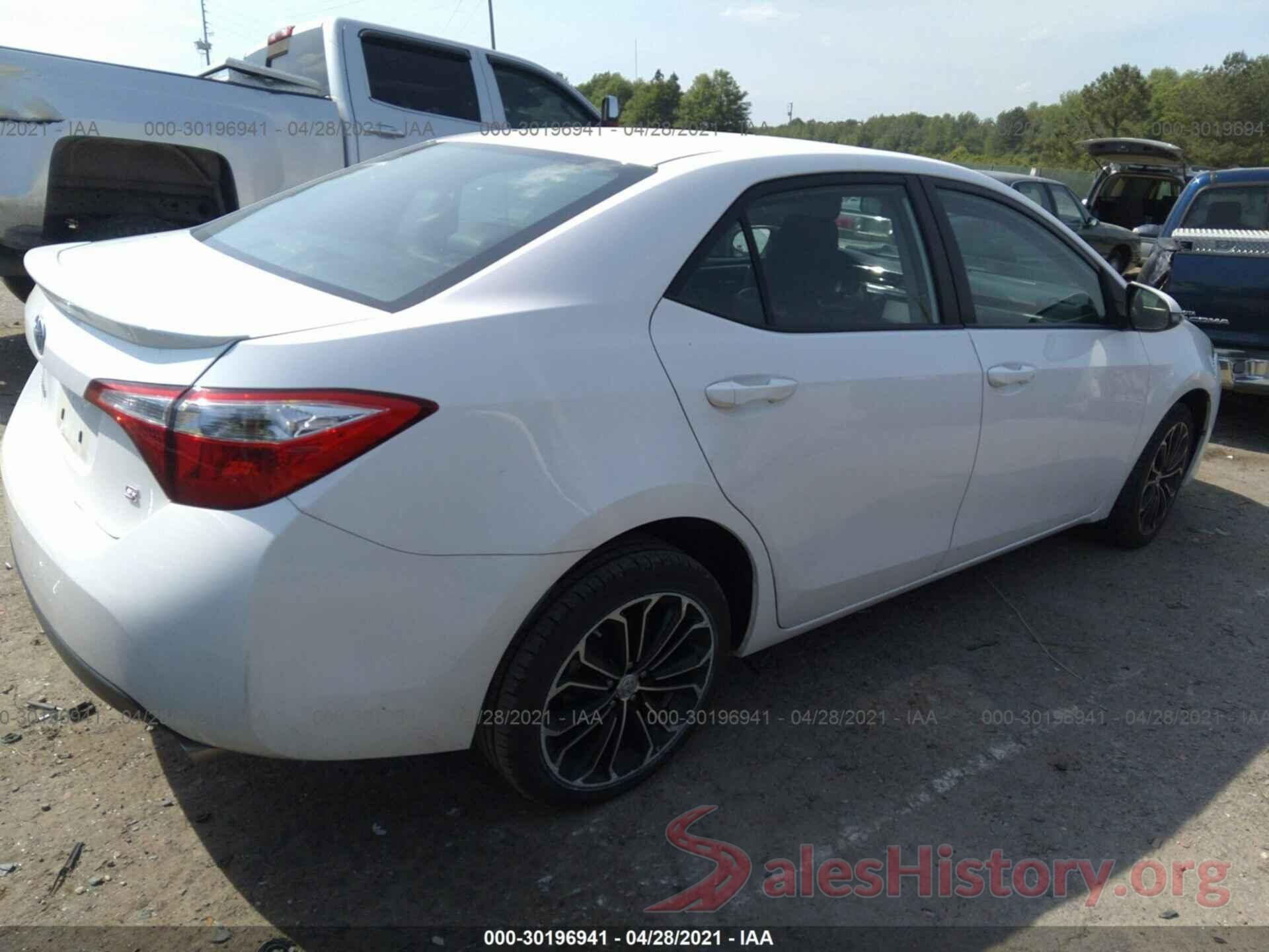 2T1BURHE2GC711751 2016 TOYOTA COROLLA