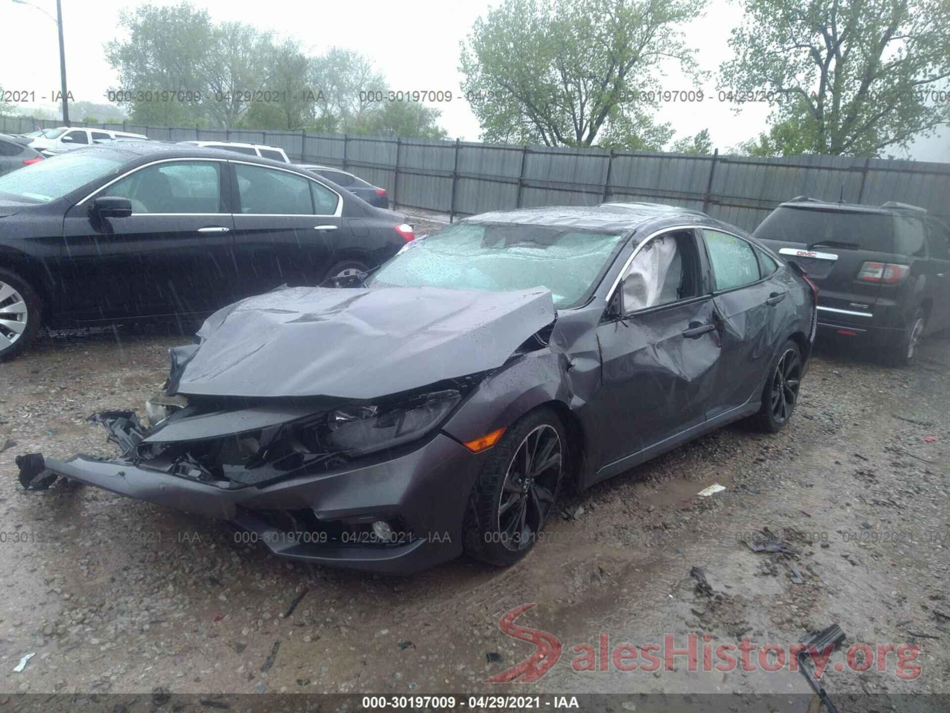 2HGFC2F88KH579751 2019 HONDA CIVIC SEDAN