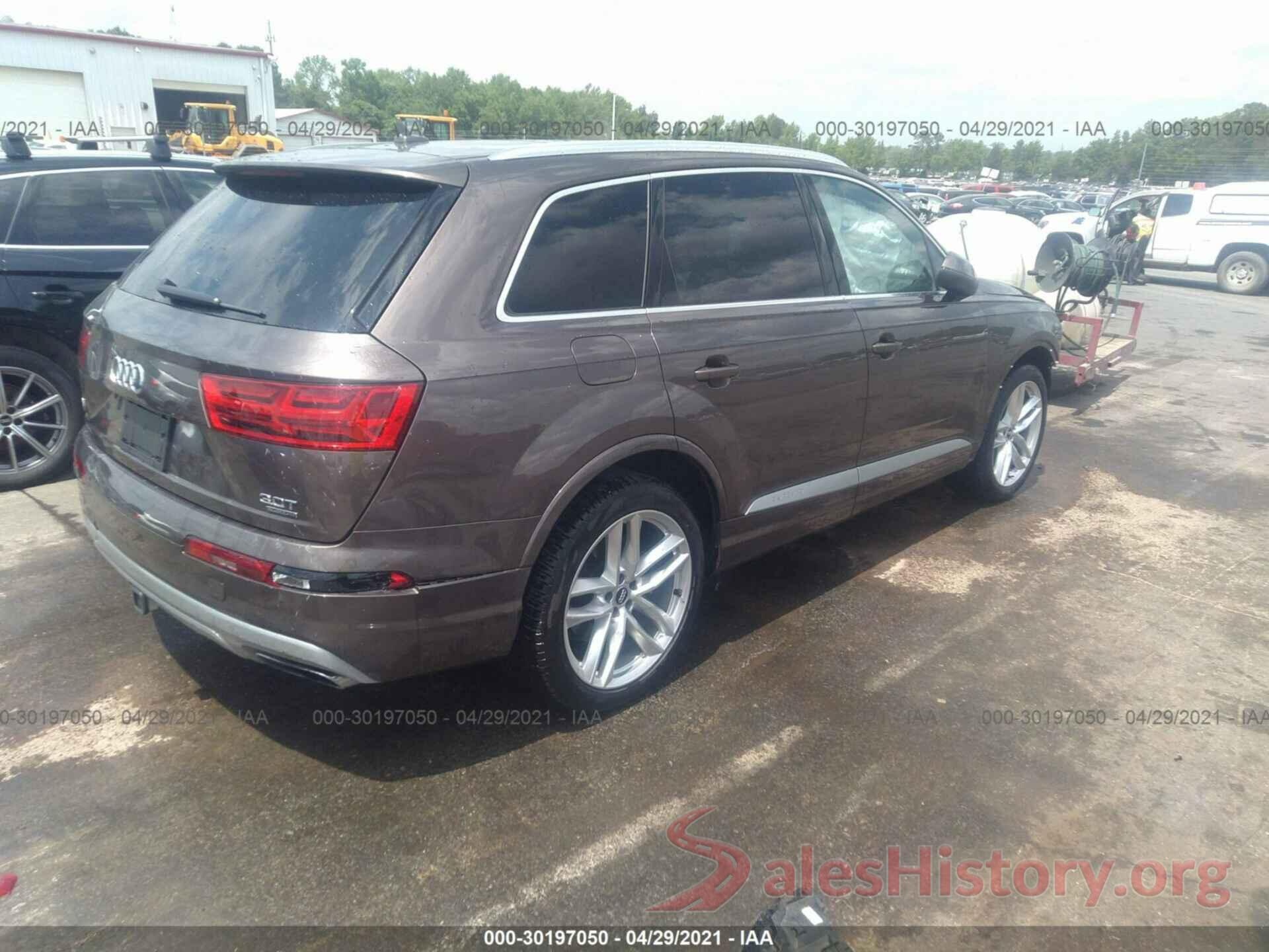 WA1VAAF7XJD039020 2018 AUDI Q7