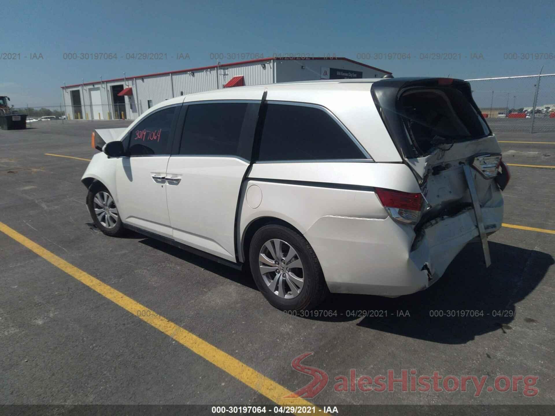 5FNRL5H60GB003027 2016 HONDA ODYSSEY