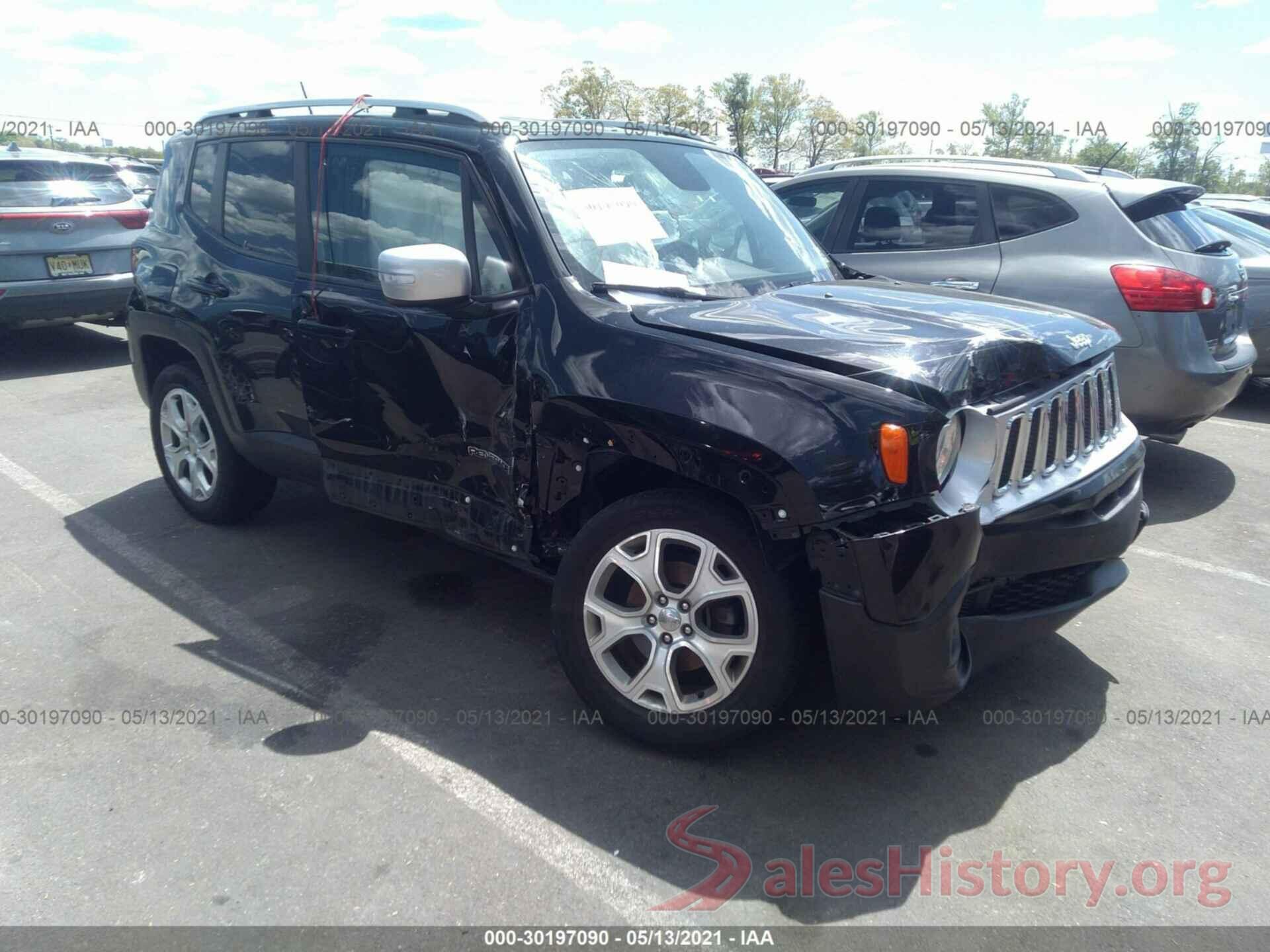 ZACCJBDB3HPG10756 2017 JEEP RENEGADE