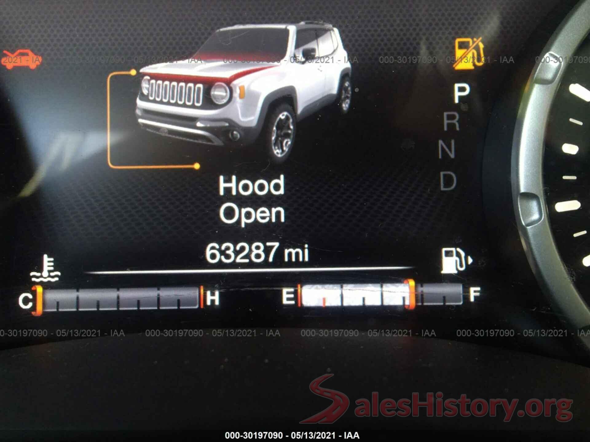 ZACCJBDB3HPG10756 2017 JEEP RENEGADE