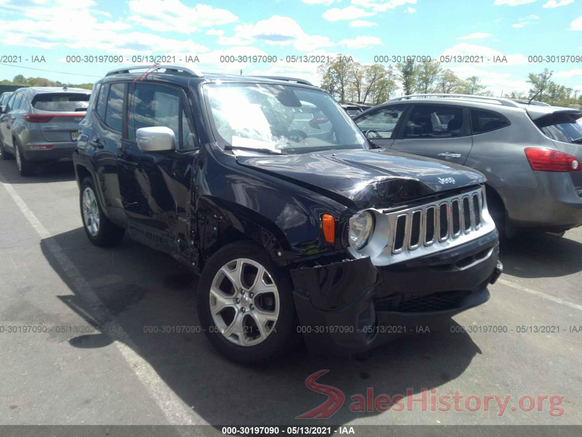 ZACCJBDB3HPG10756 2017 JEEP RENEGADE