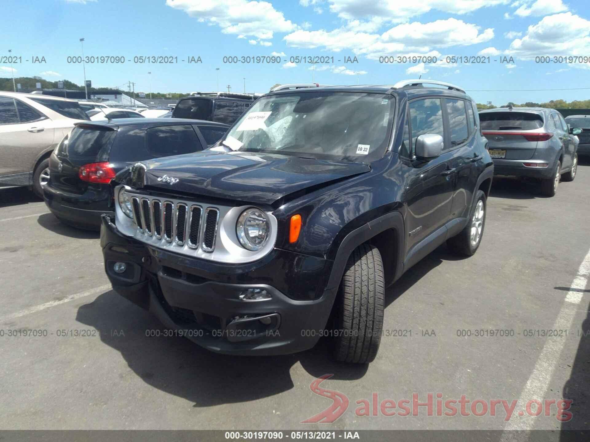 ZACCJBDB3HPG10756 2017 JEEP RENEGADE