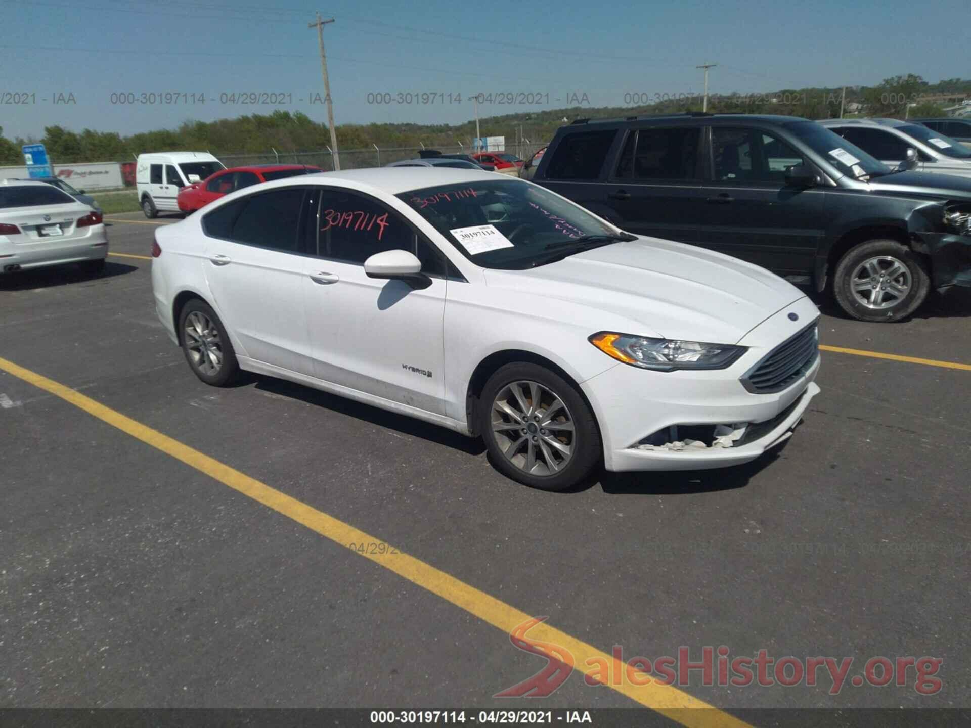 3FA6P0LUXHR344585 2017 FORD FUSION