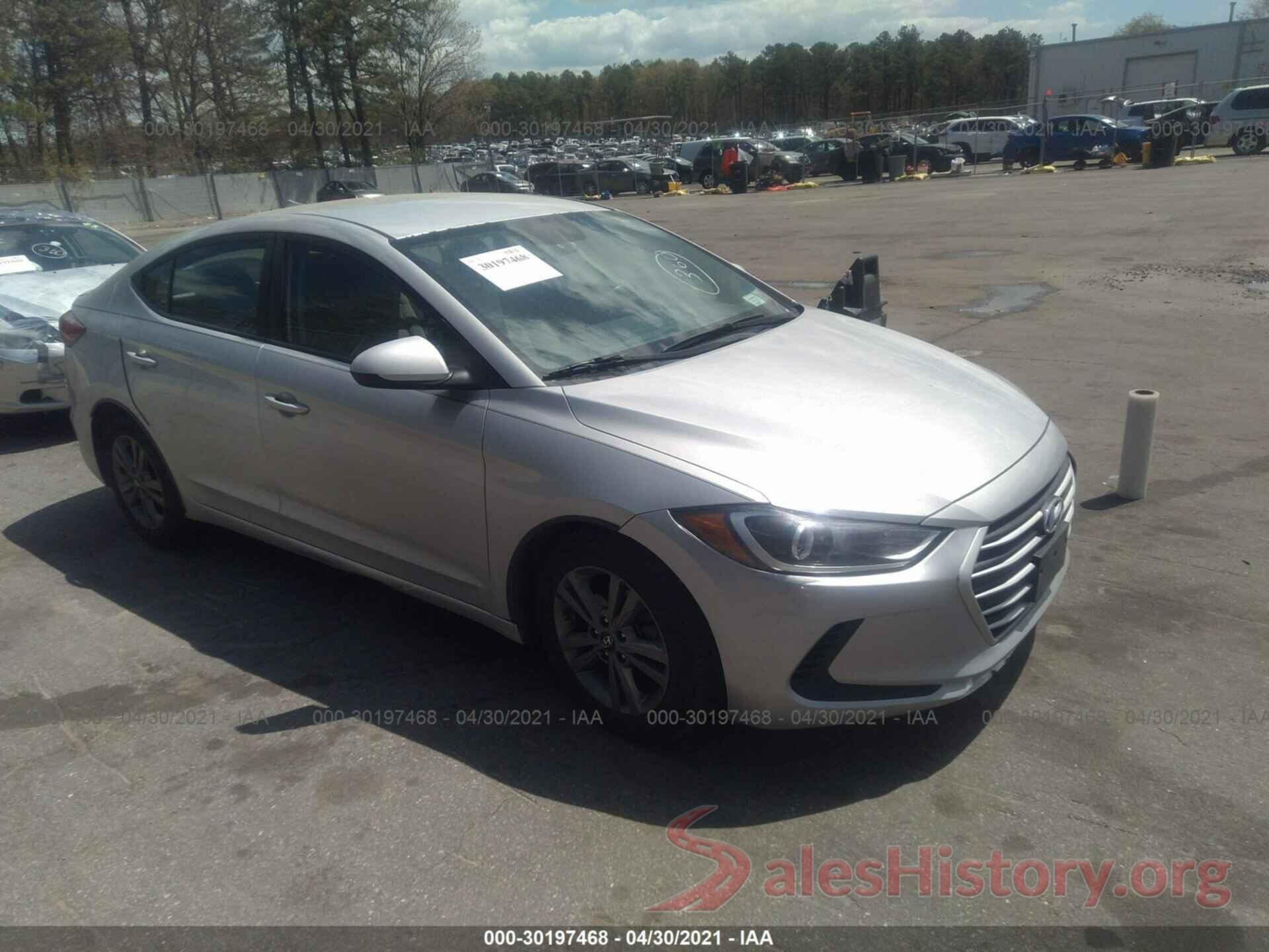 5NPD84LFXHH186307 2017 HYUNDAI ELANTRA