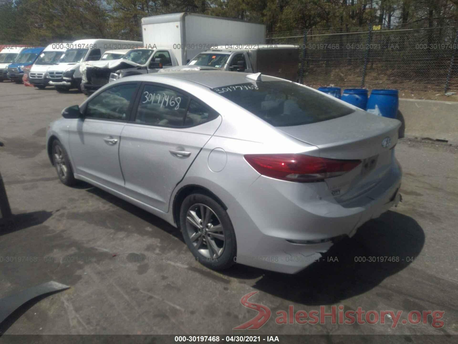 5NPD84LFXHH186307 2017 HYUNDAI ELANTRA