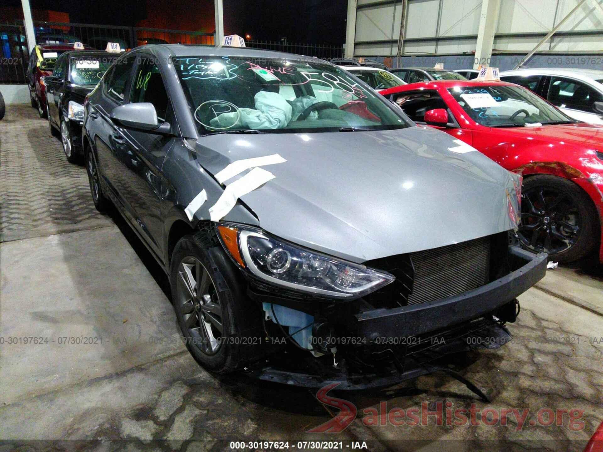 000D84LF1JU609914 2018 HYUNDAI ELANTRA