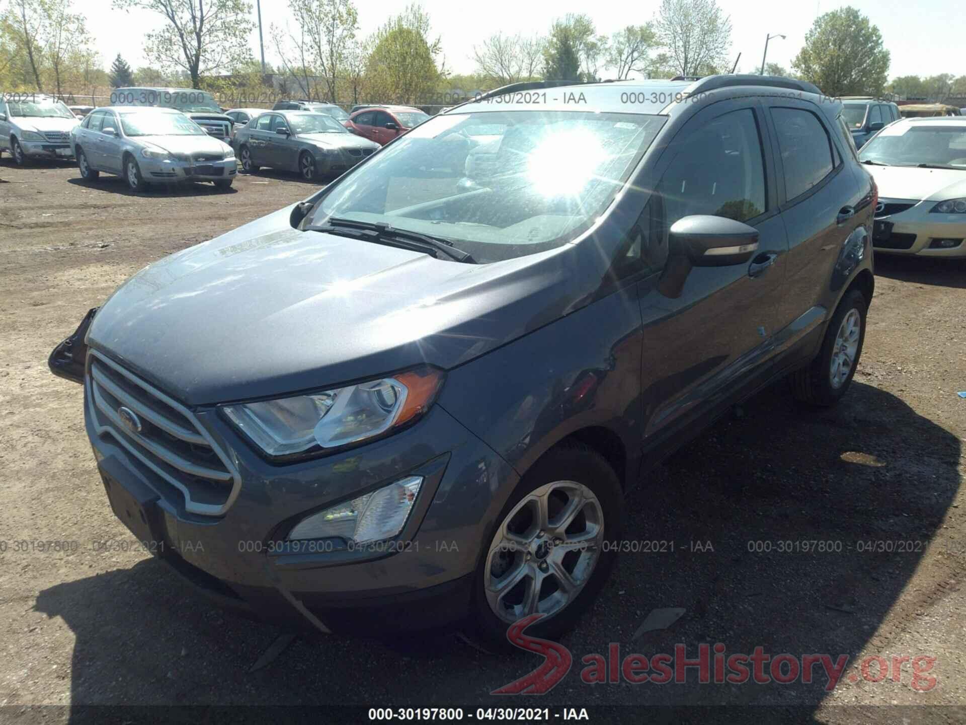 MAJ3S2GE3KC274563 2019 FORD ECOSPORT