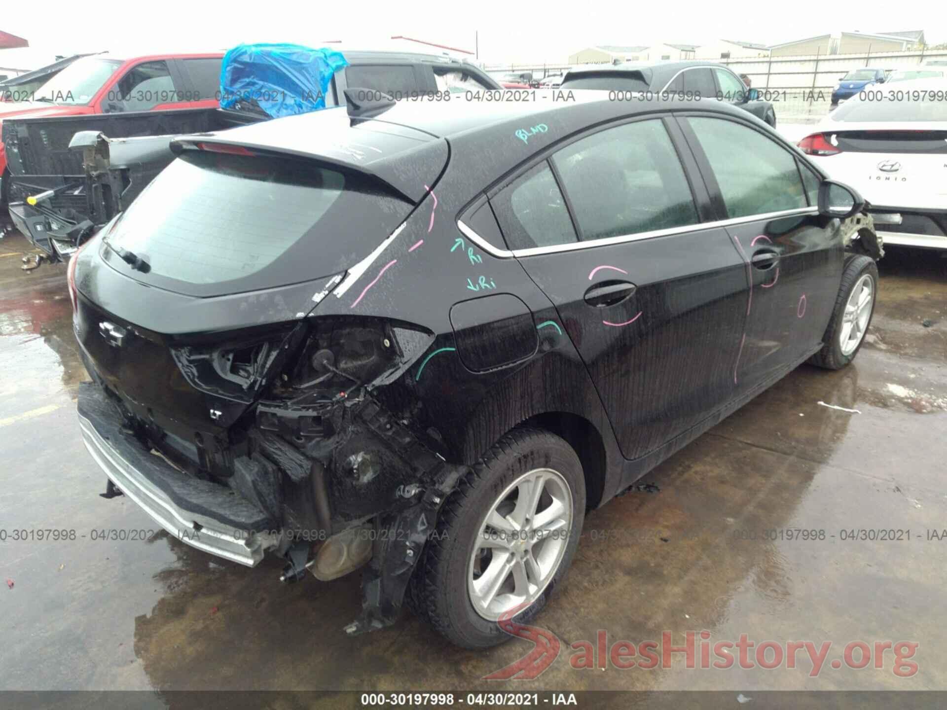 3G1BE6SM3JS654605 2018 CHEVROLET CRUZE