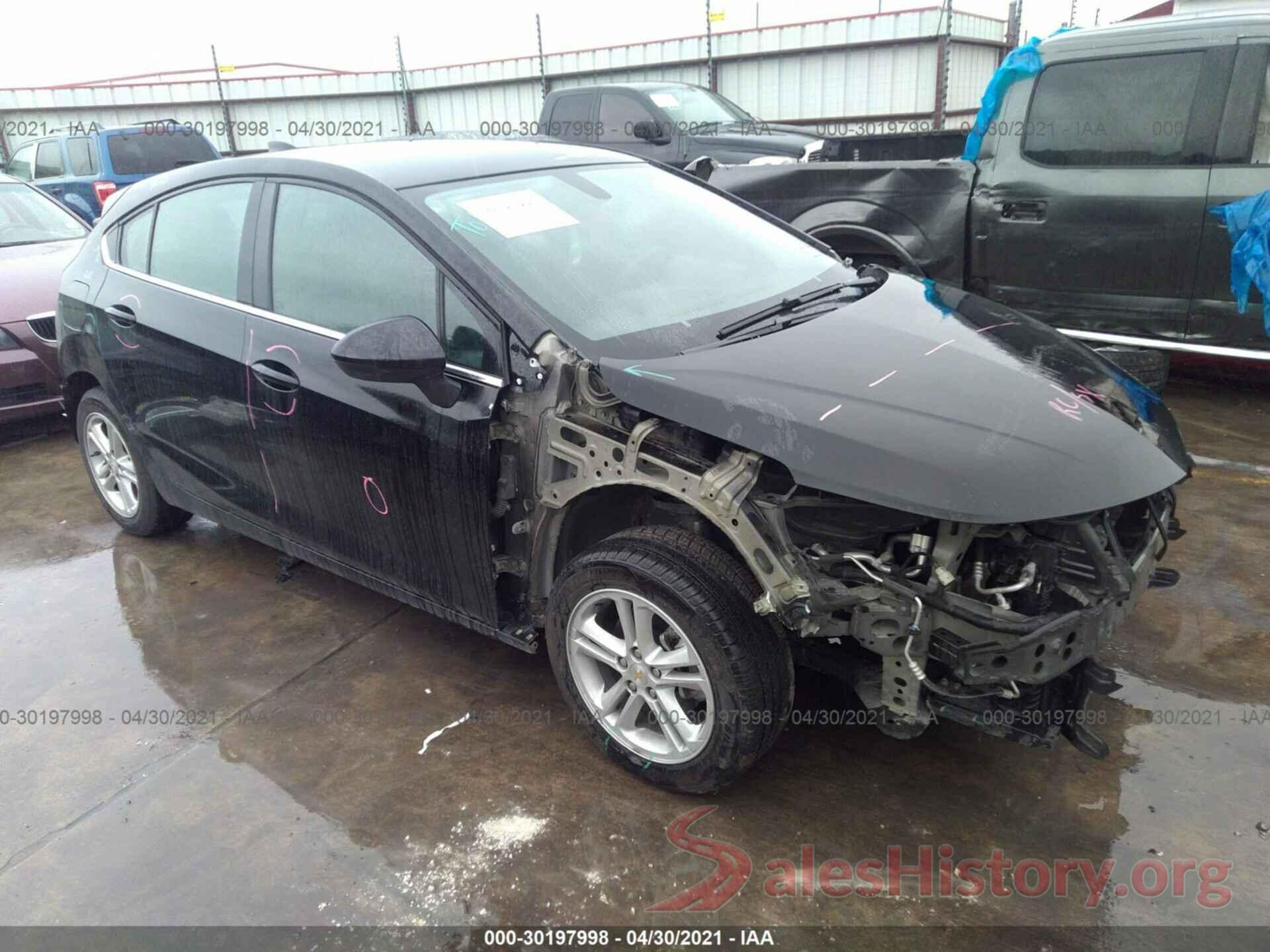 3G1BE6SM3JS654605 2018 CHEVROLET CRUZE