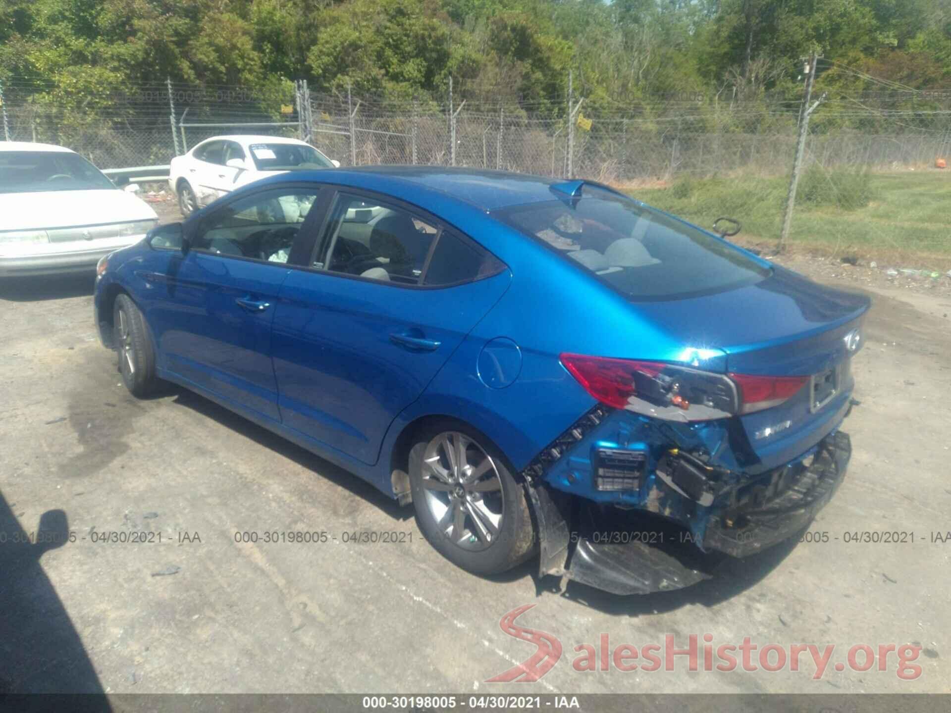 5NPD84LF8JH238233 2018 HYUNDAI ELANTRA