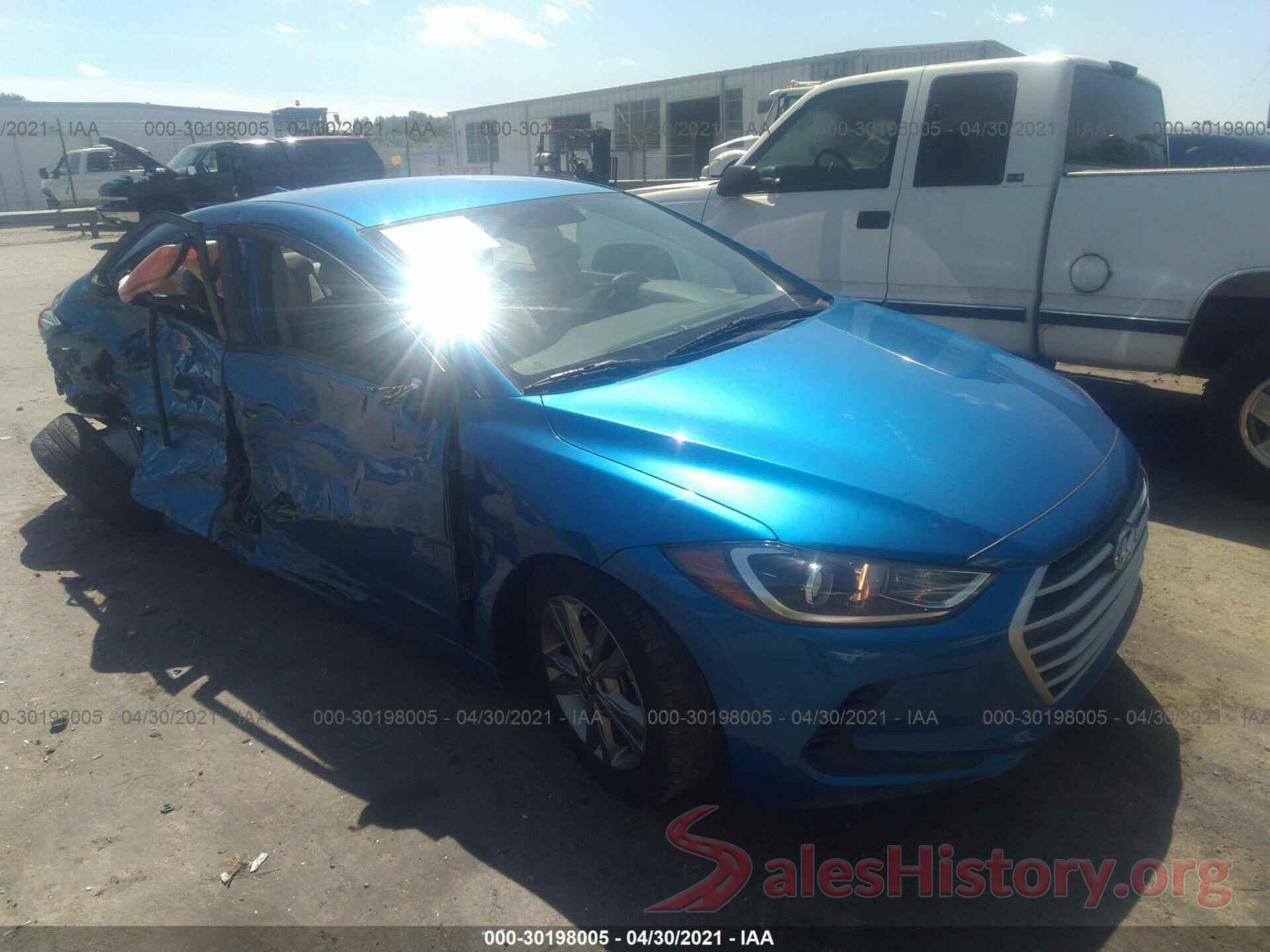 5NPD84LF8JH238233 2018 HYUNDAI ELANTRA