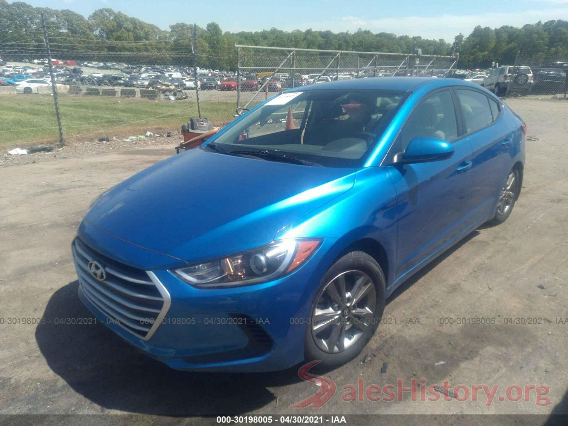 5NPD84LF8JH238233 2018 HYUNDAI ELANTRA