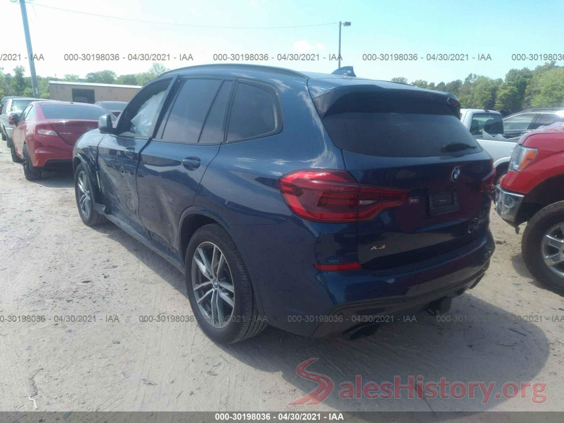 5UXTS3C54J0Z01694 2018 BMW X3