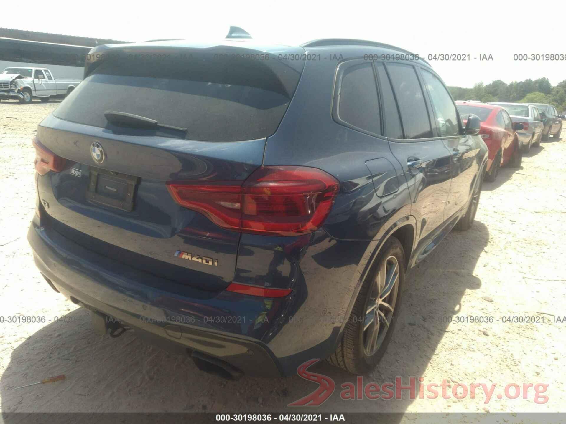 5UXTS3C54J0Z01694 2018 BMW X3