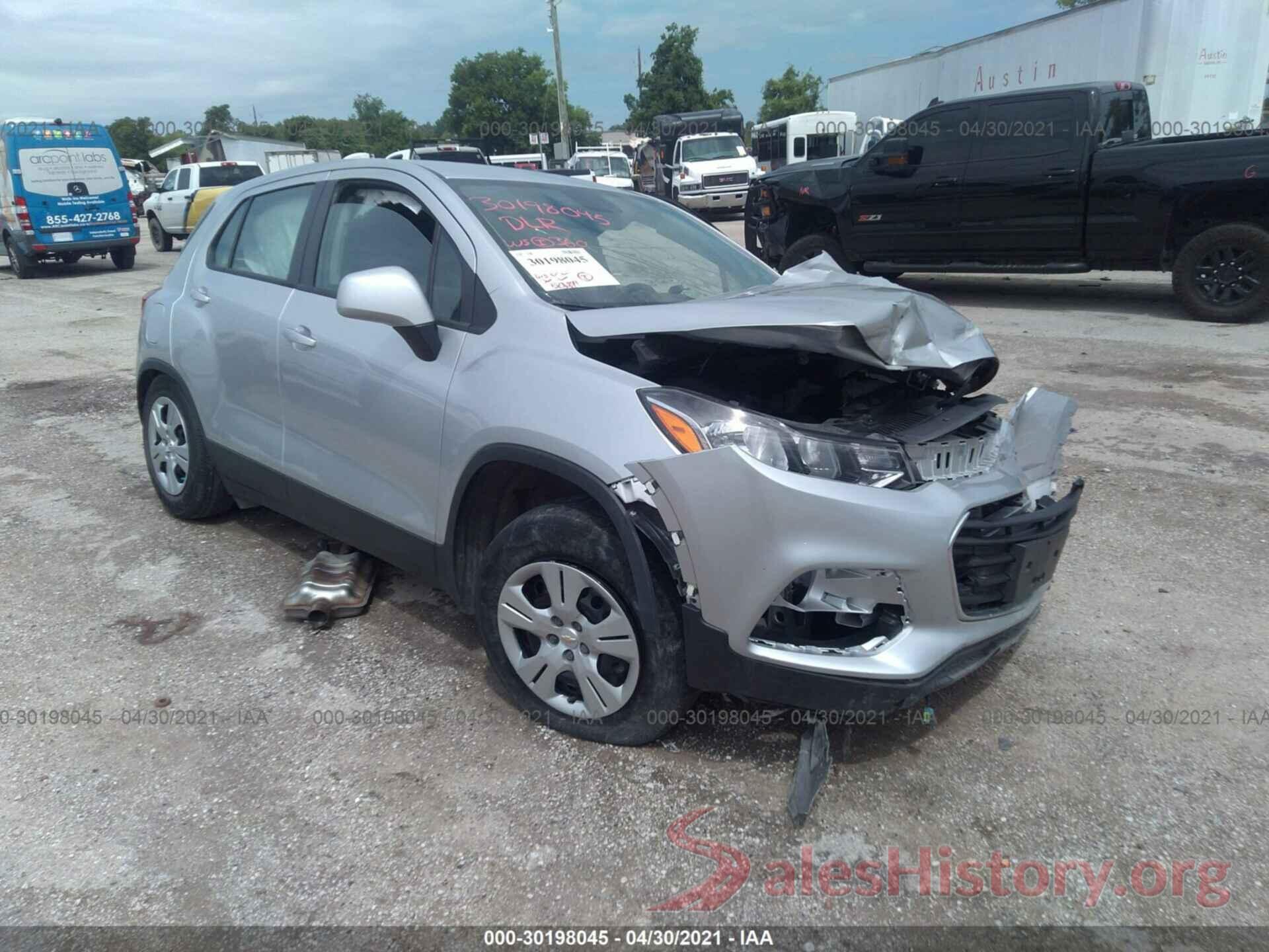 KL7CJKSB7HB150902 2017 CHEVROLET TRAX