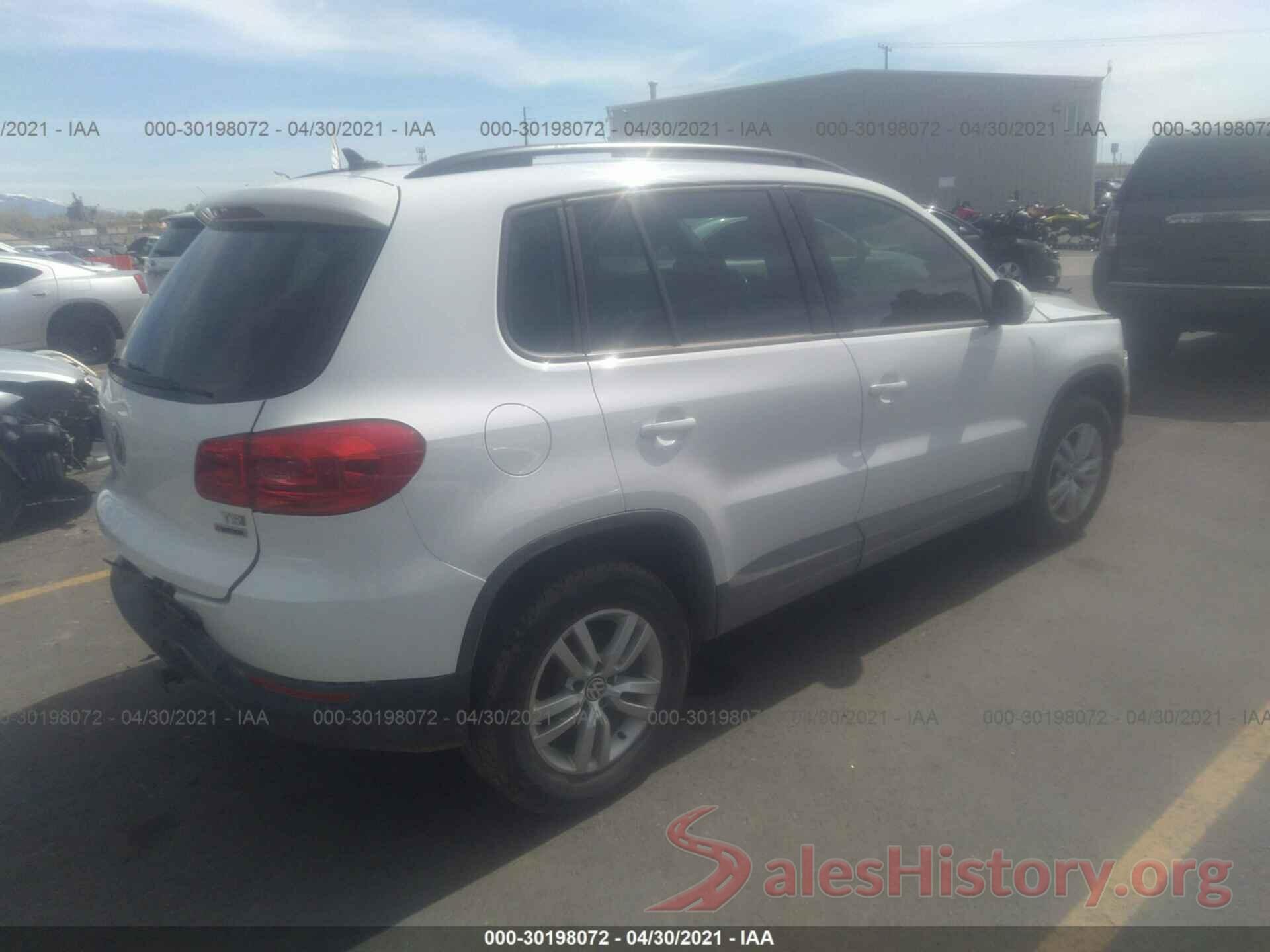 WVGBV7AX6HK030064 2017 VOLKSWAGEN TIGUAN