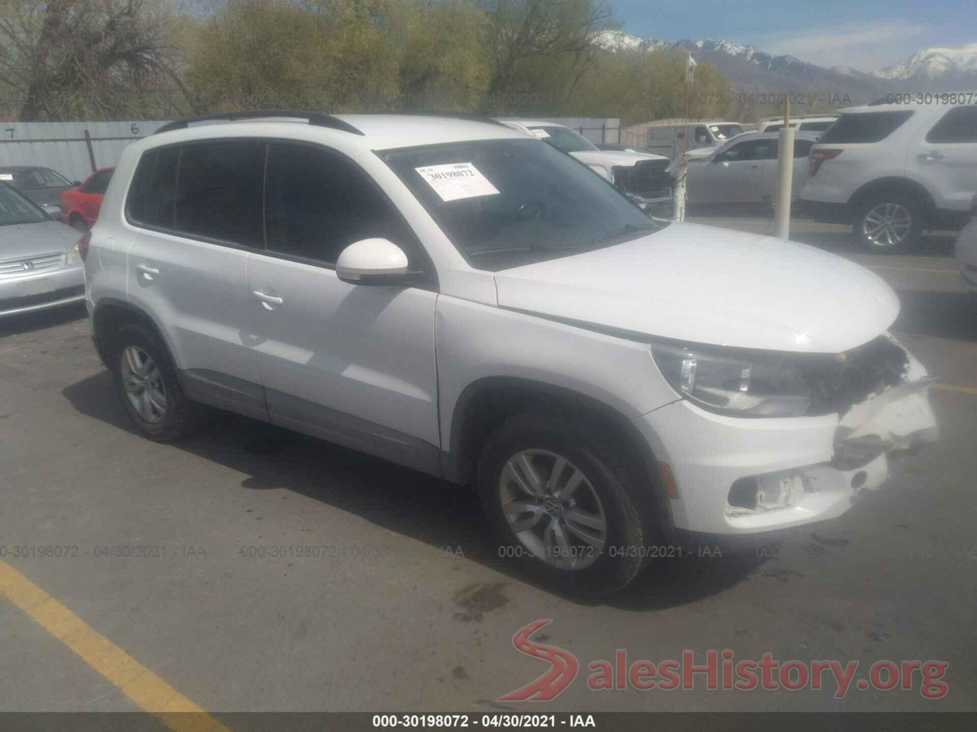 WVGBV7AX6HK030064 2017 VOLKSWAGEN TIGUAN