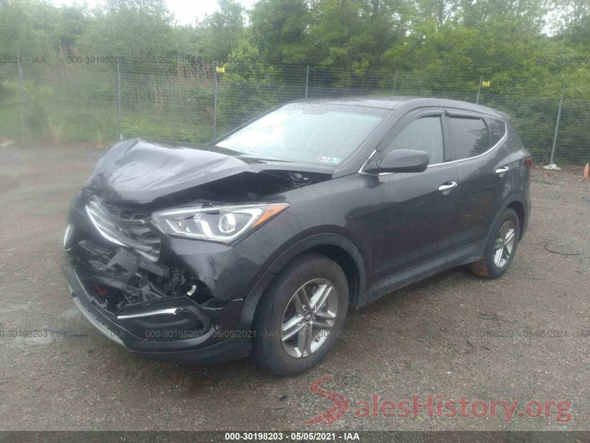 5XYZTDLB9JG572893 2018 HYUNDAI SANTA FE SPORT