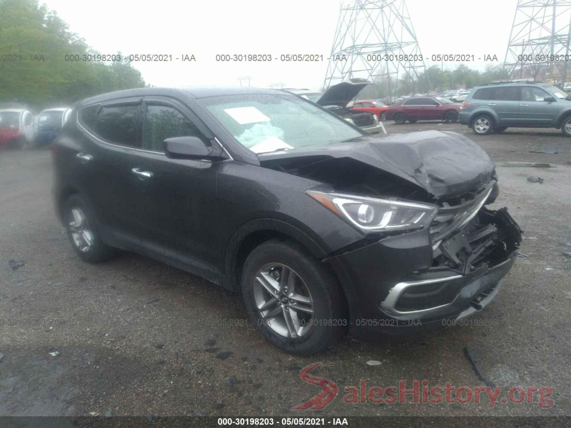 5XYZTDLB9JG572893 2018 HYUNDAI SANTA FE SPORT