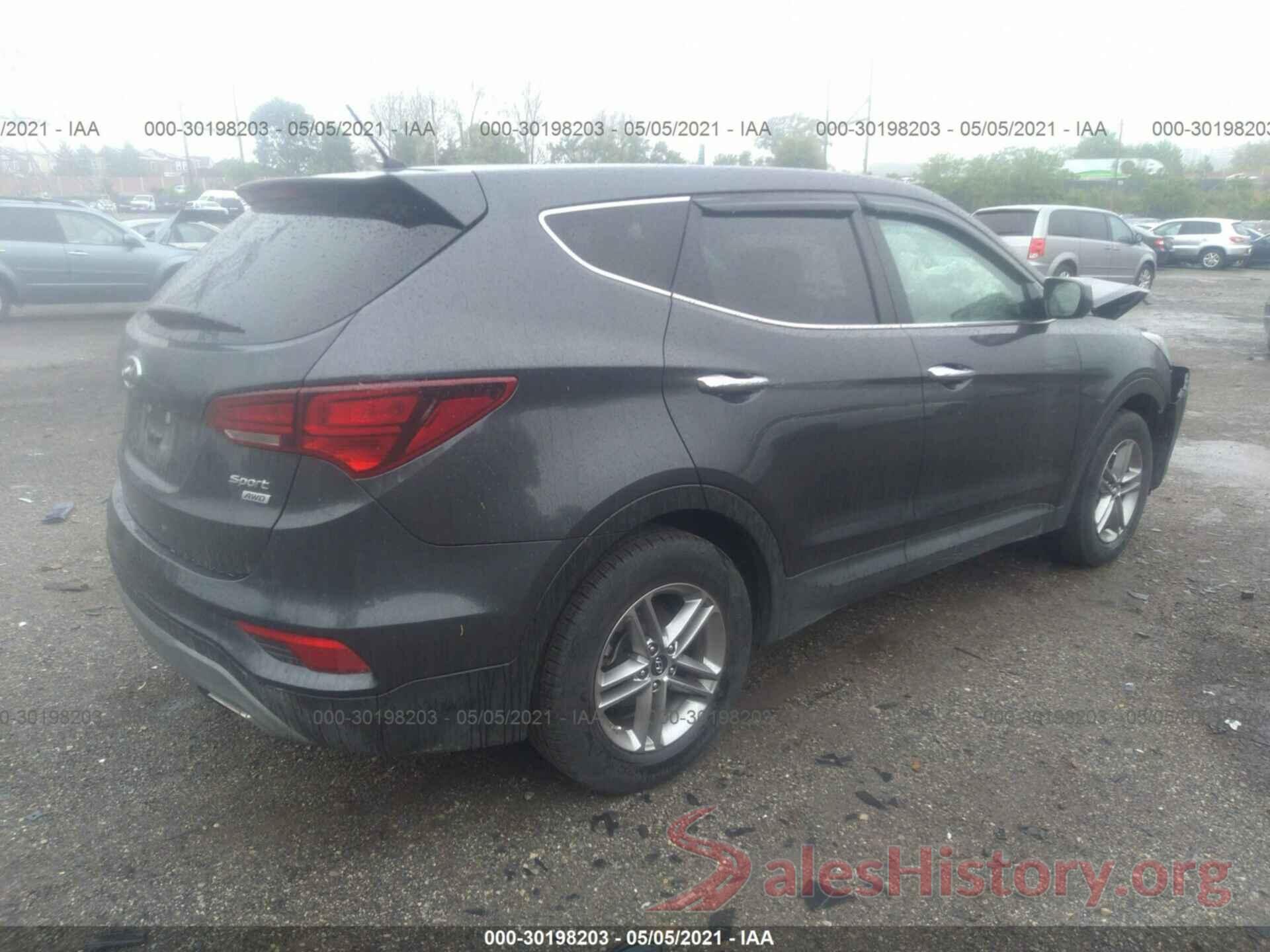 5XYZTDLB9JG572893 2018 HYUNDAI SANTA FE SPORT