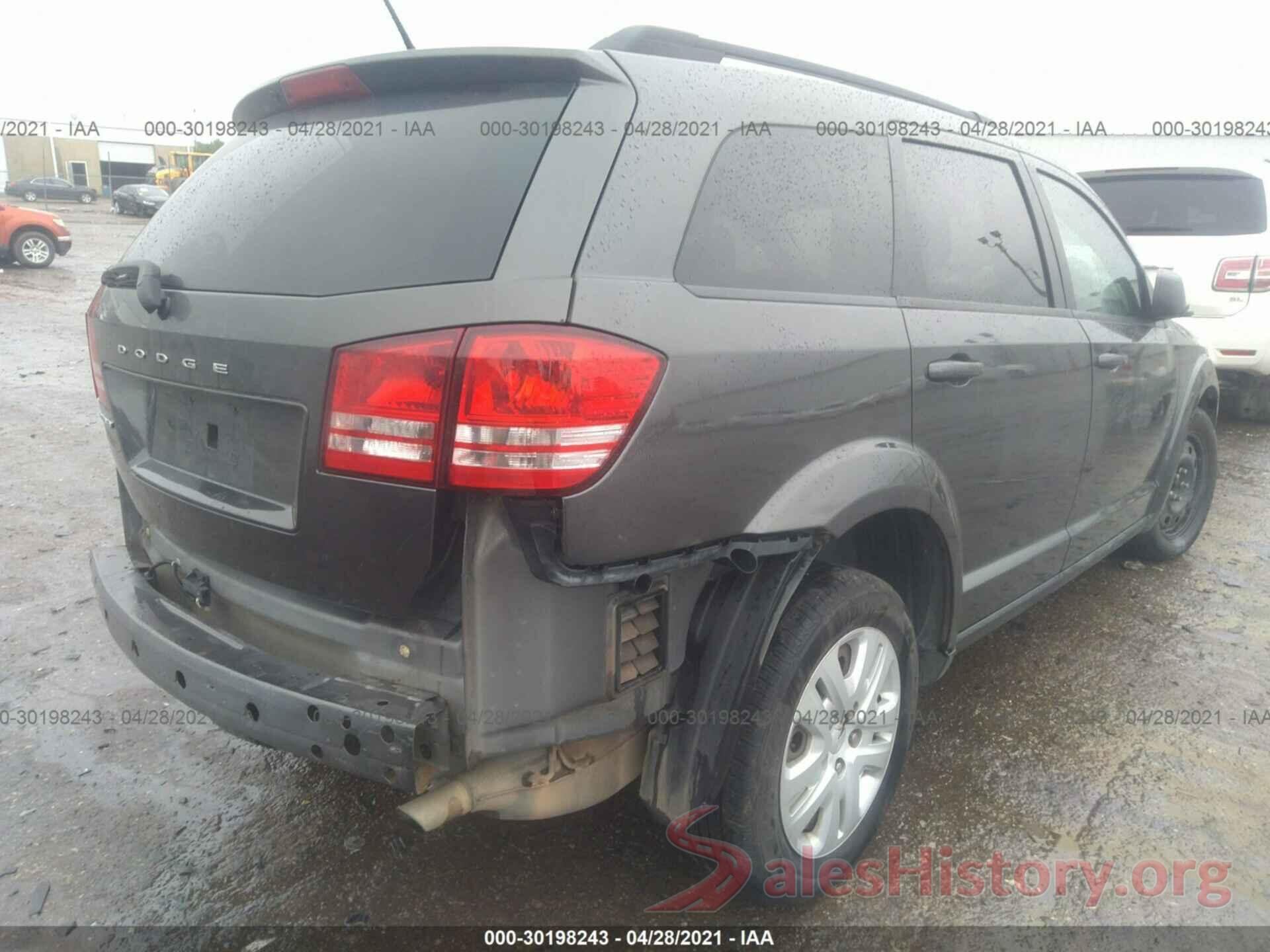 3C4PDCAB0GT132595 2016 DODGE JOURNEY