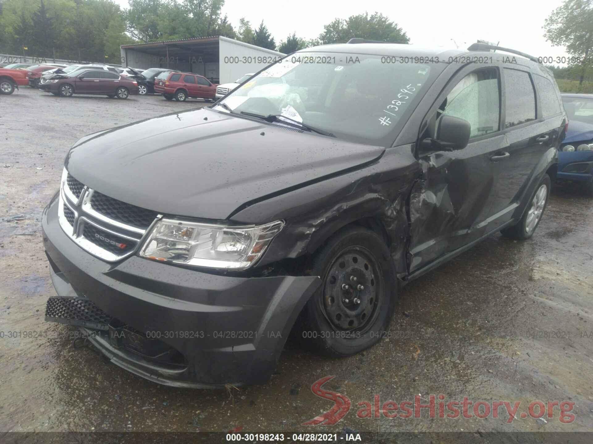 3C4PDCAB0GT132595 2016 DODGE JOURNEY