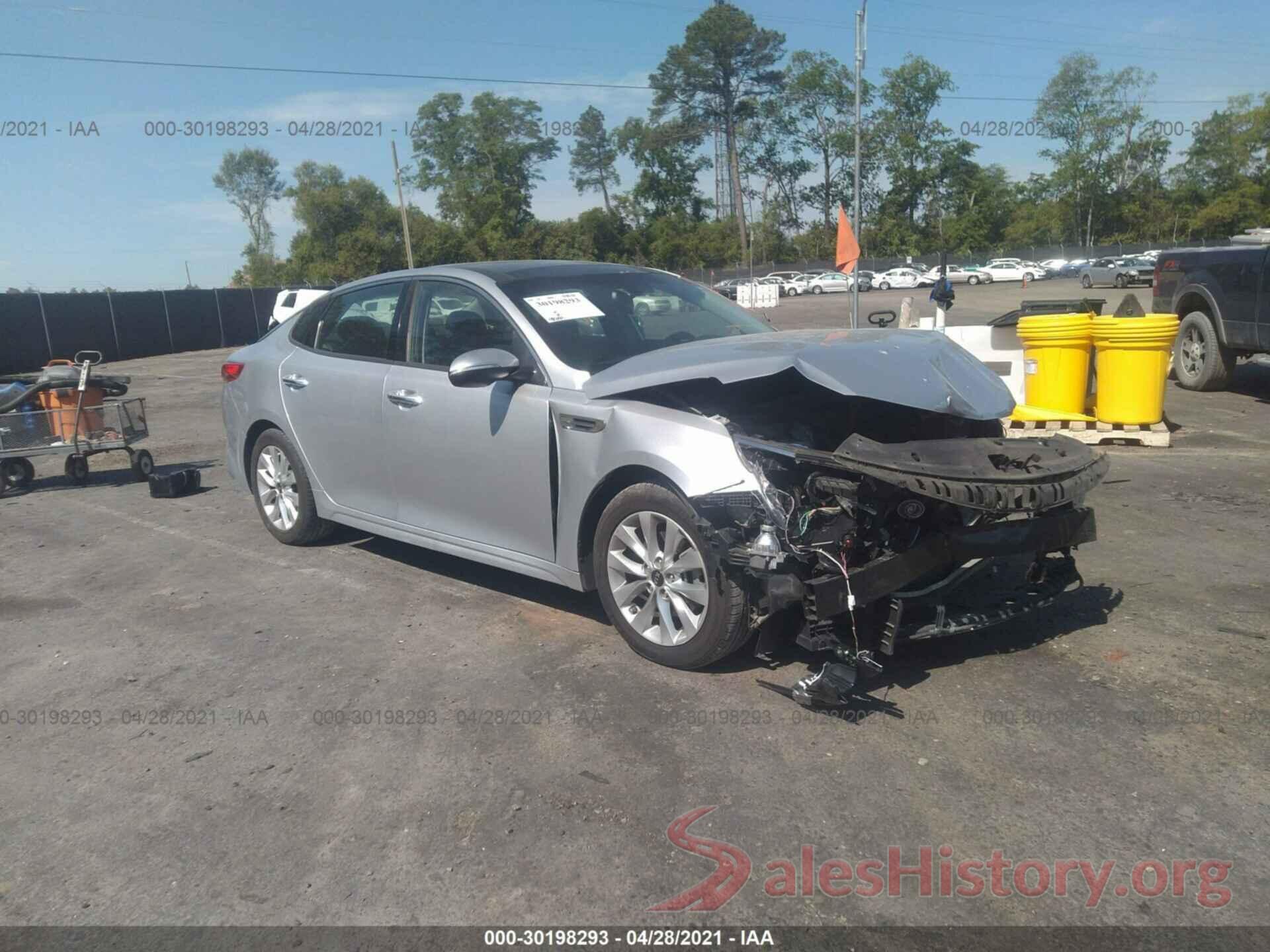 5XXGU4L38GG042327 2016 KIA OPTIMA