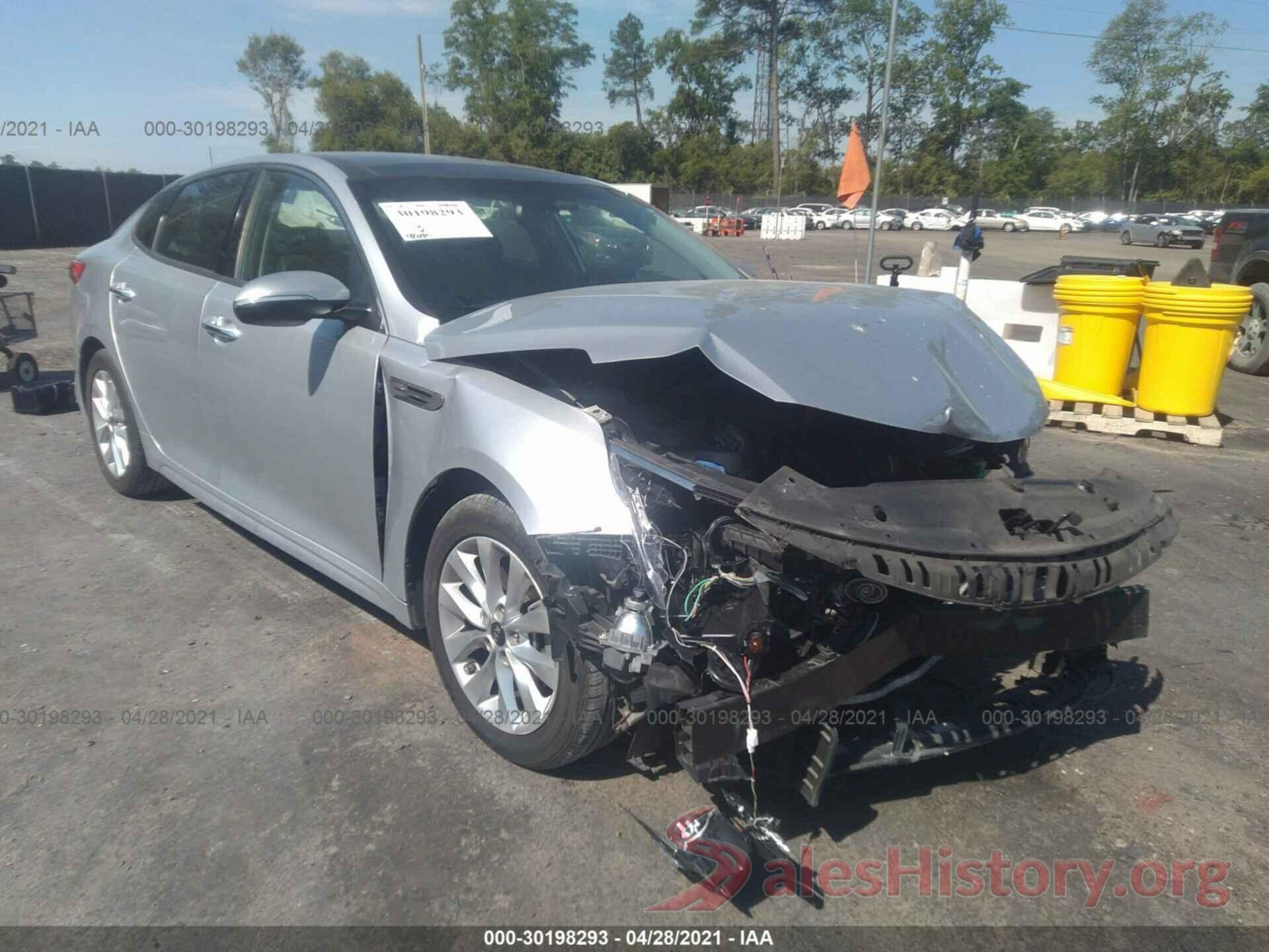 5XXGU4L38GG042327 2016 KIA OPTIMA