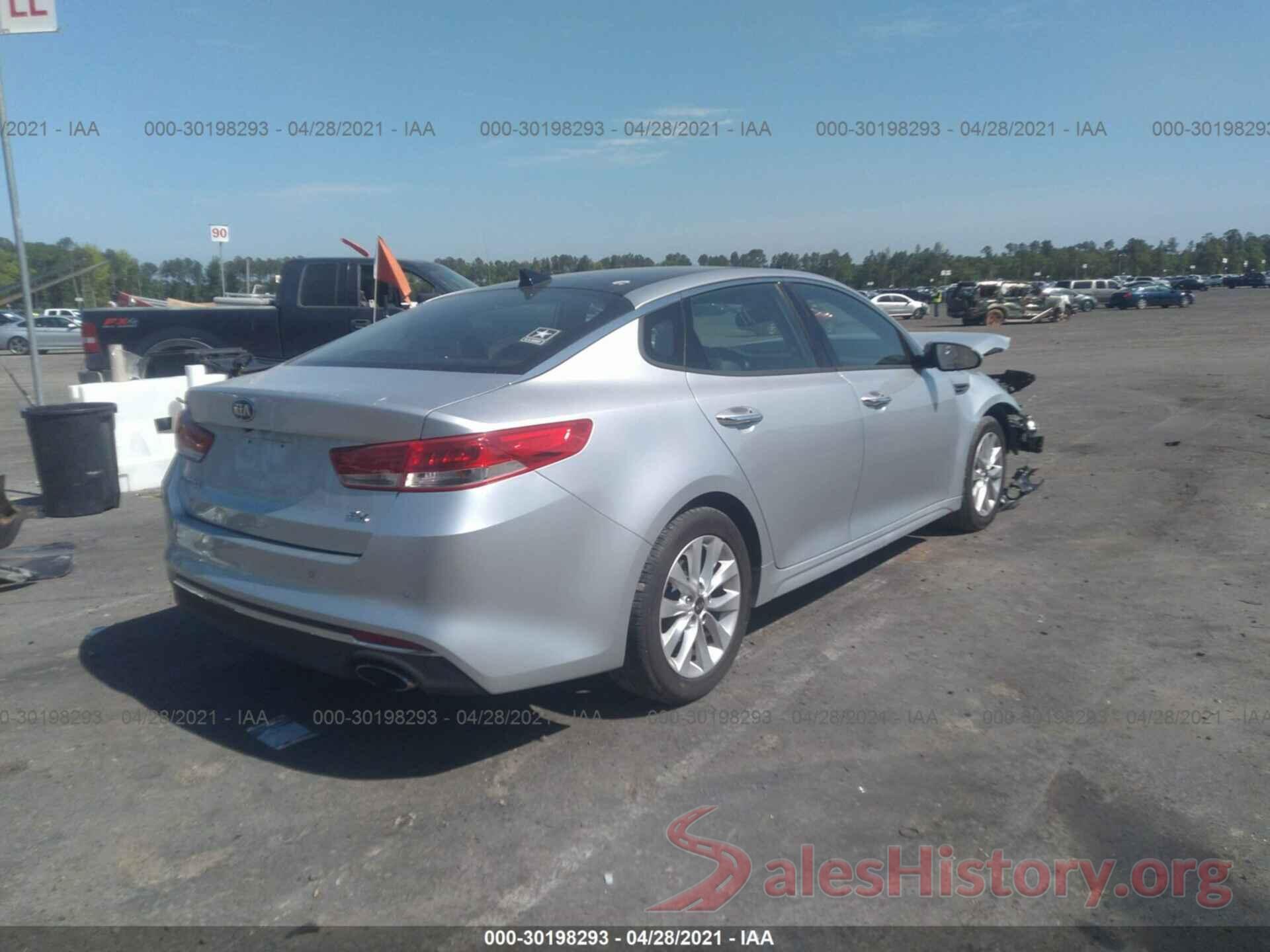 5XXGU4L38GG042327 2016 KIA OPTIMA