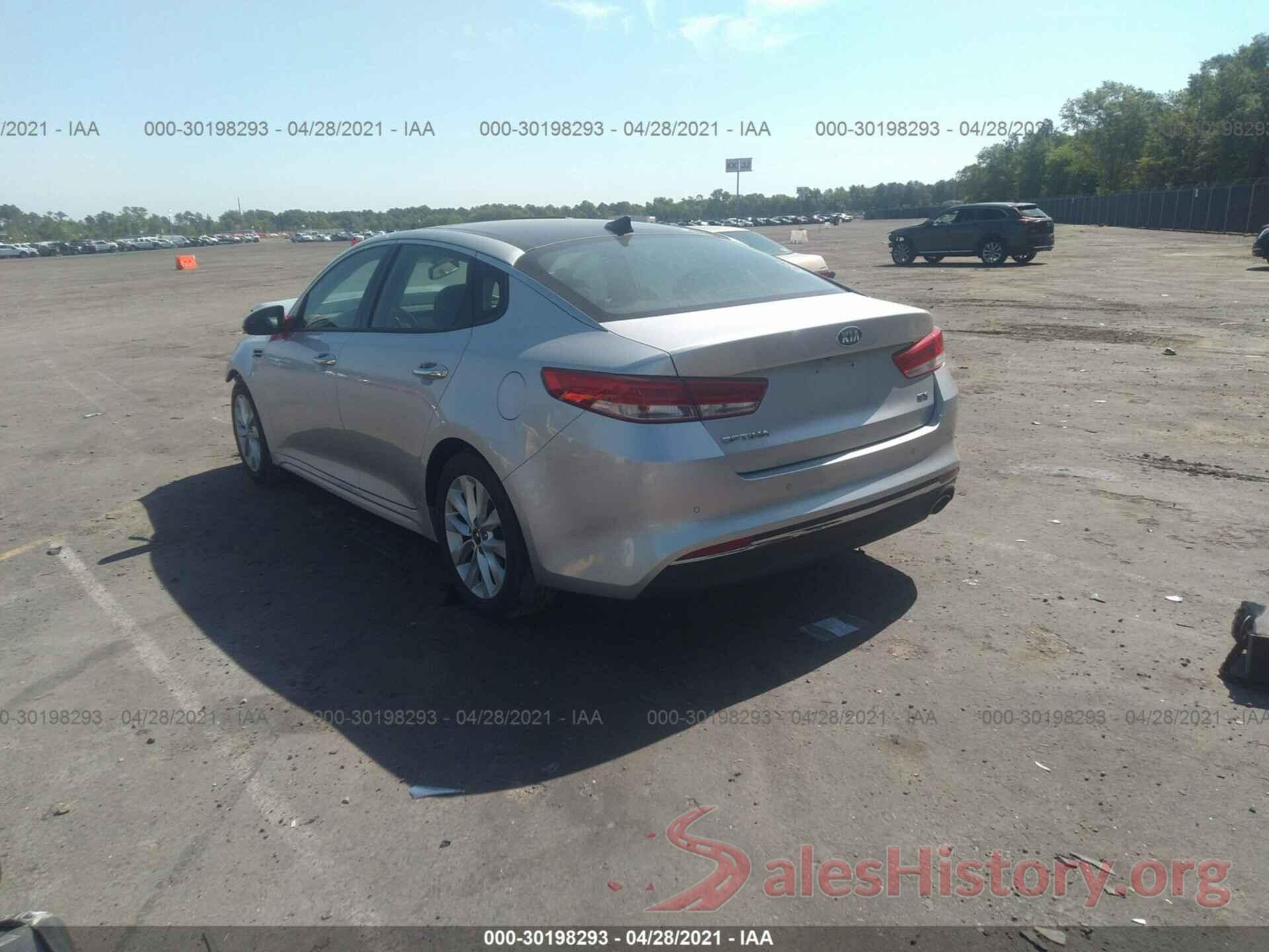 5XXGU4L38GG042327 2016 KIA OPTIMA