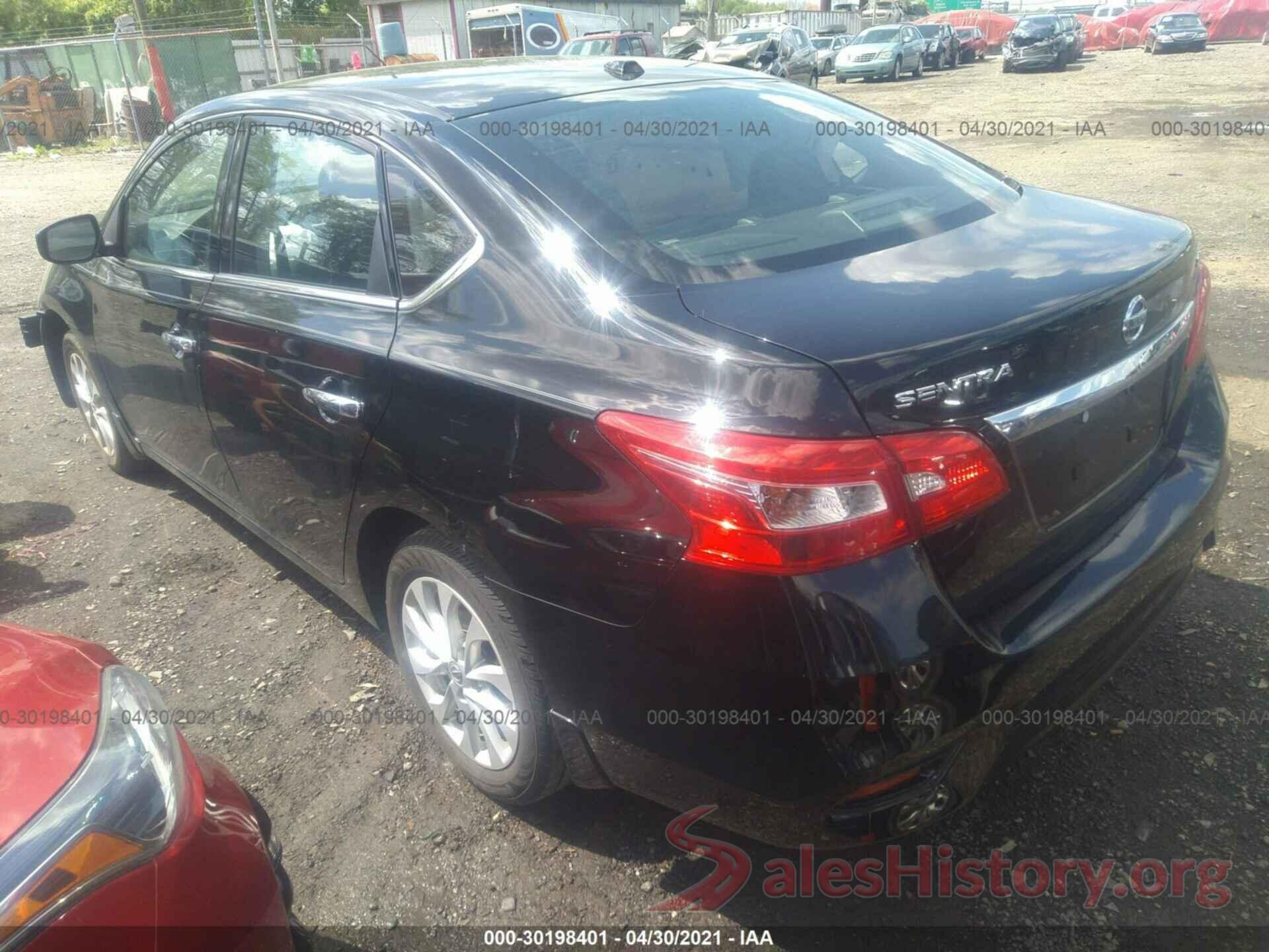 3N1AB7AP5KY250428 2019 NISSAN SENTRA