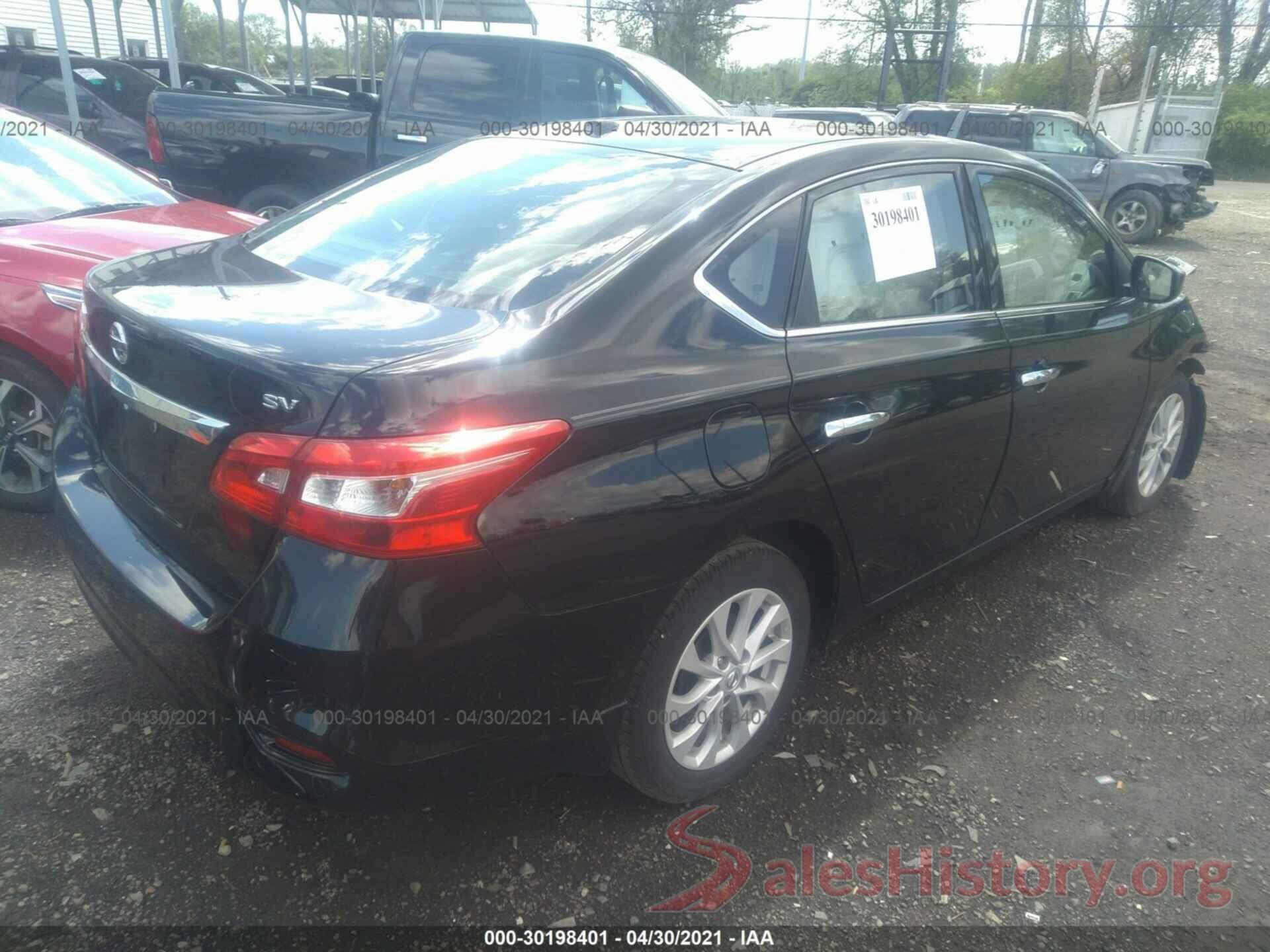 3N1AB7AP5KY250428 2019 NISSAN SENTRA