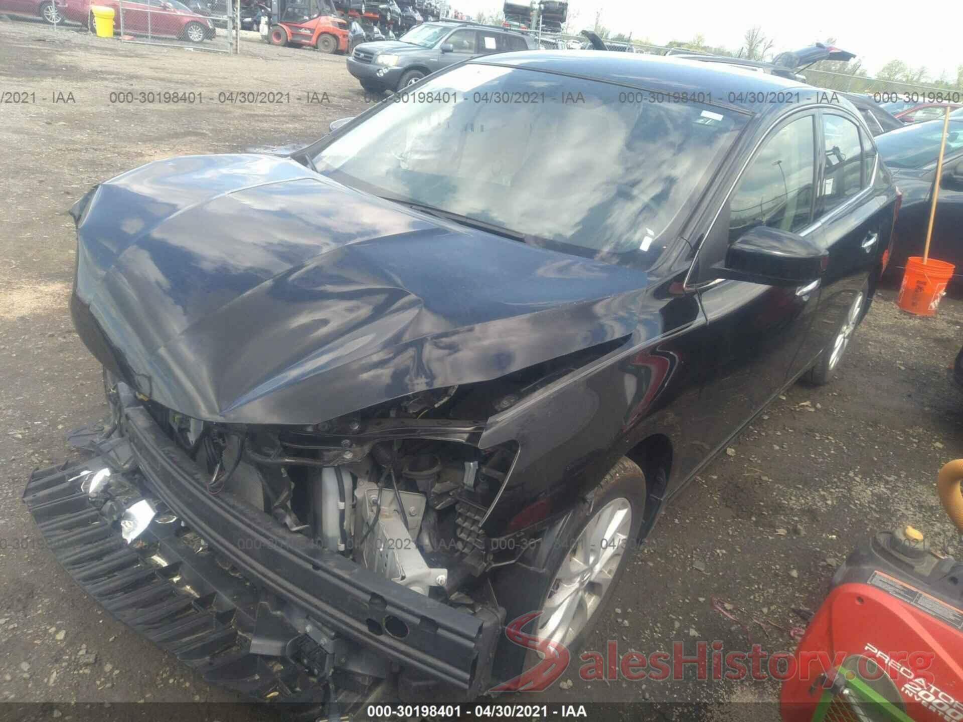 3N1AB7AP5KY250428 2019 NISSAN SENTRA