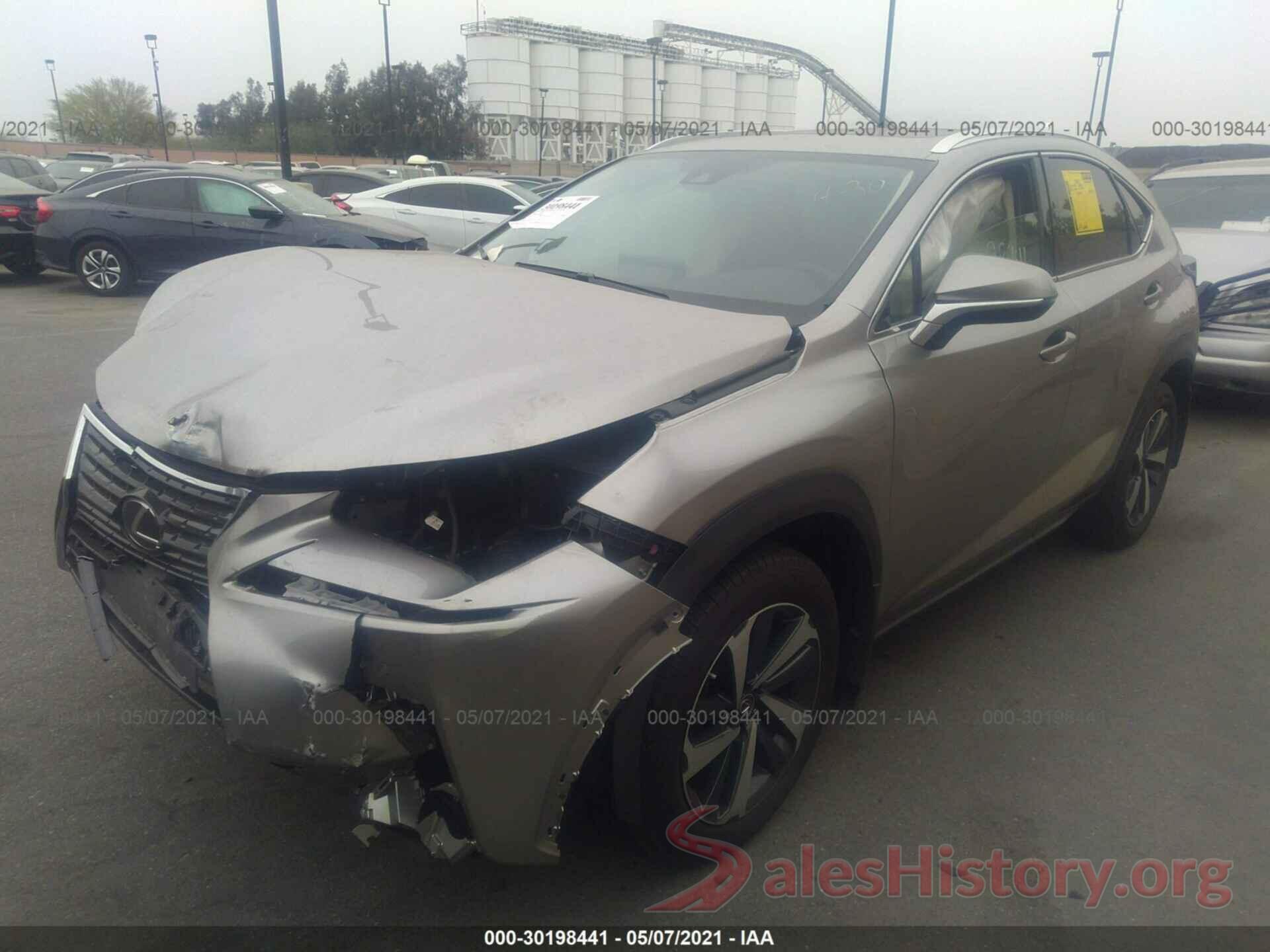 JTJGARBZ4M2184345 2021 LEXUS NX