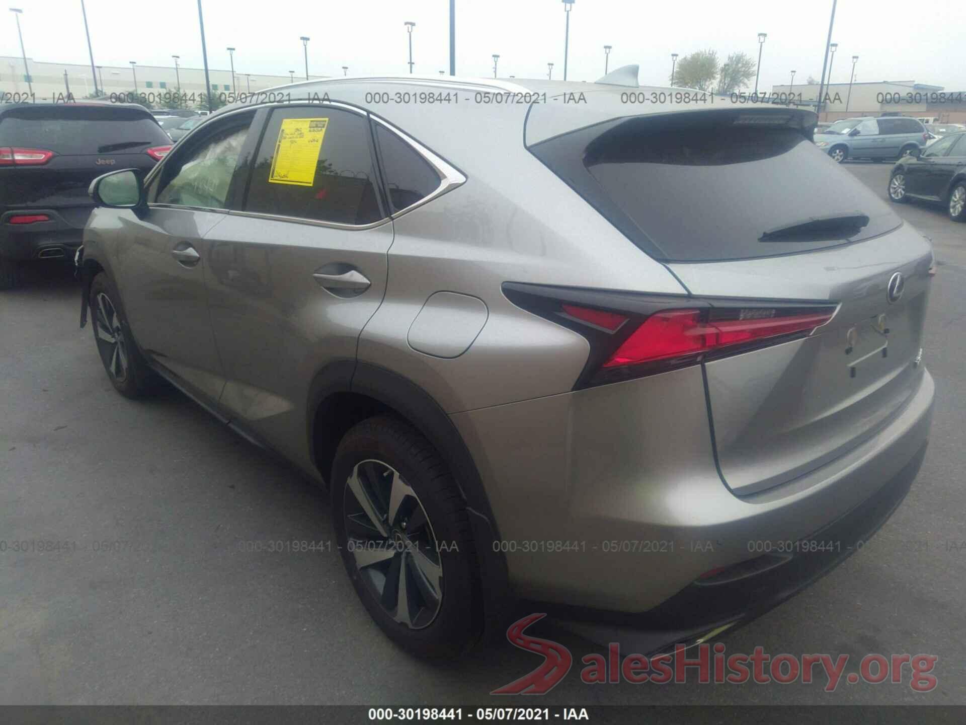 JTJGARBZ4M2184345 2021 LEXUS NX