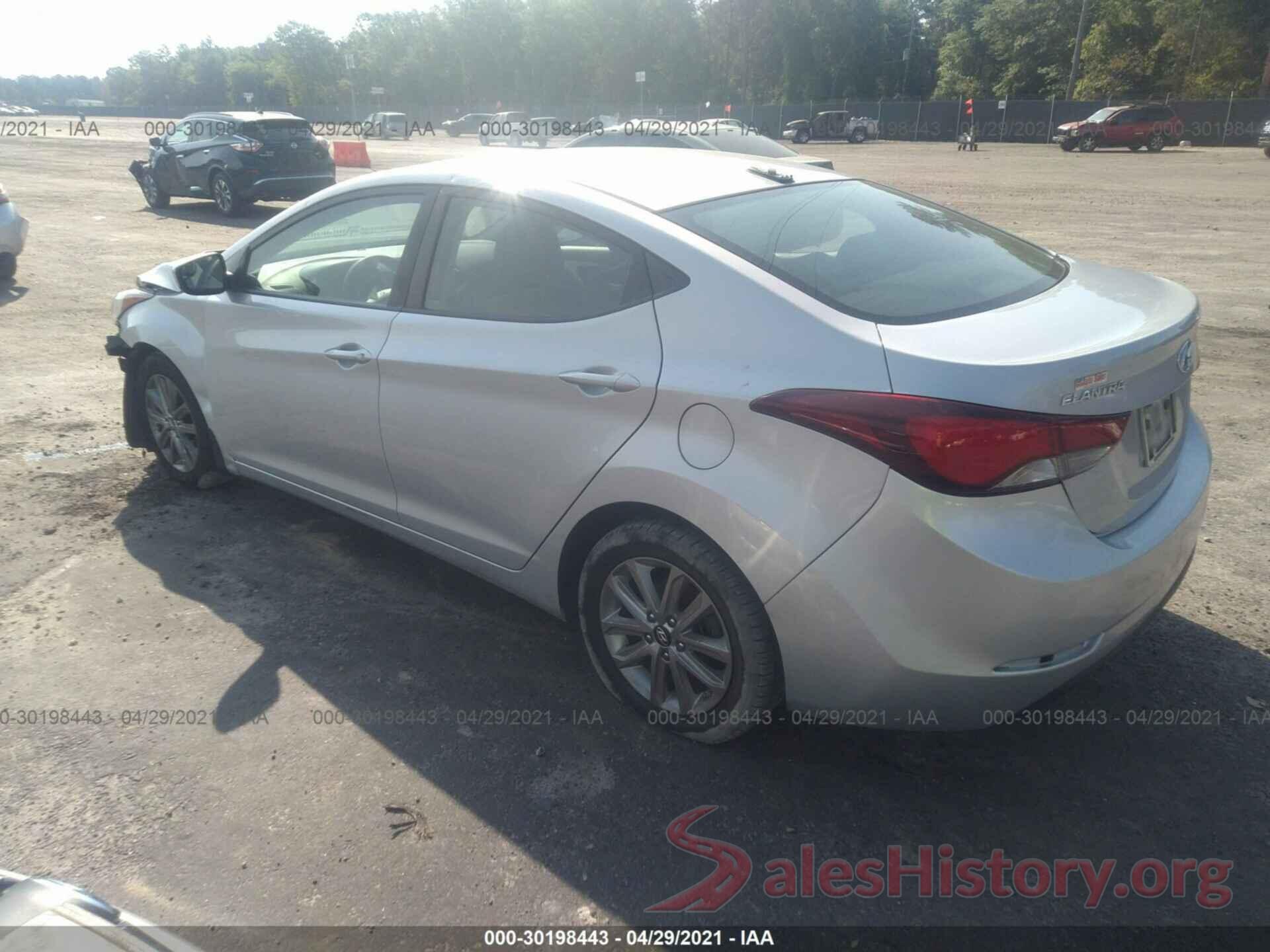 KMHDH4AE4GU546469 2016 HYUNDAI ELANTRA