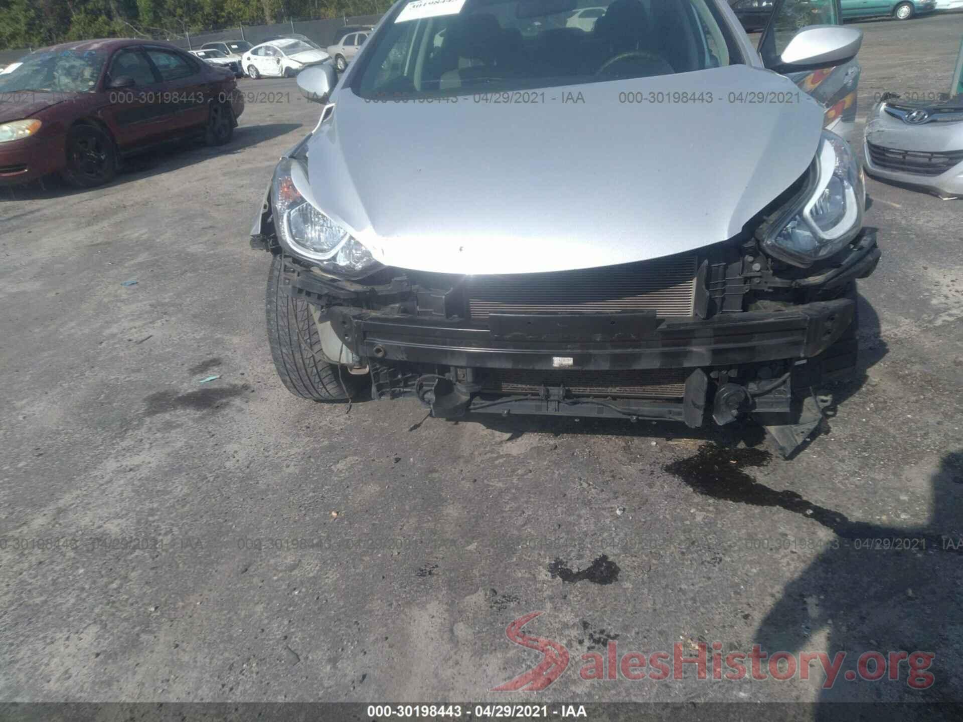 KMHDH4AE4GU546469 2016 HYUNDAI ELANTRA