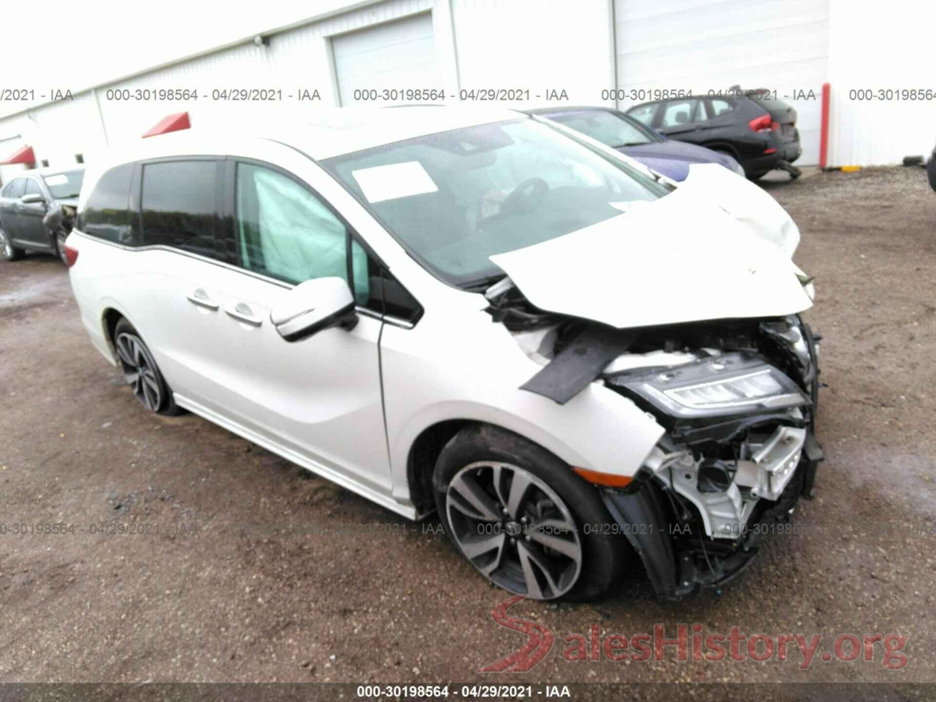 5FNRL6H90KB072356 2019 HONDA ODYSSEY