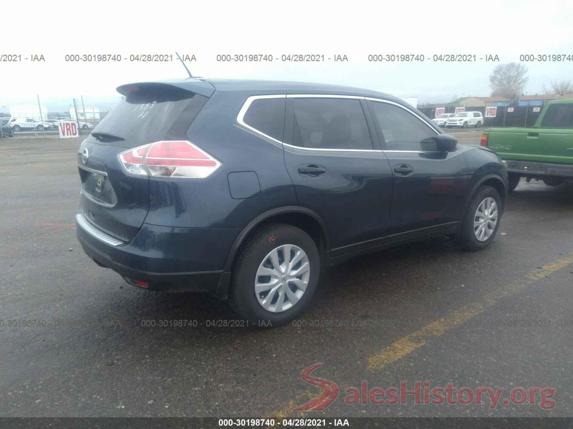 JN8AT2MTXGW030422 2016 NISSAN ROGUE